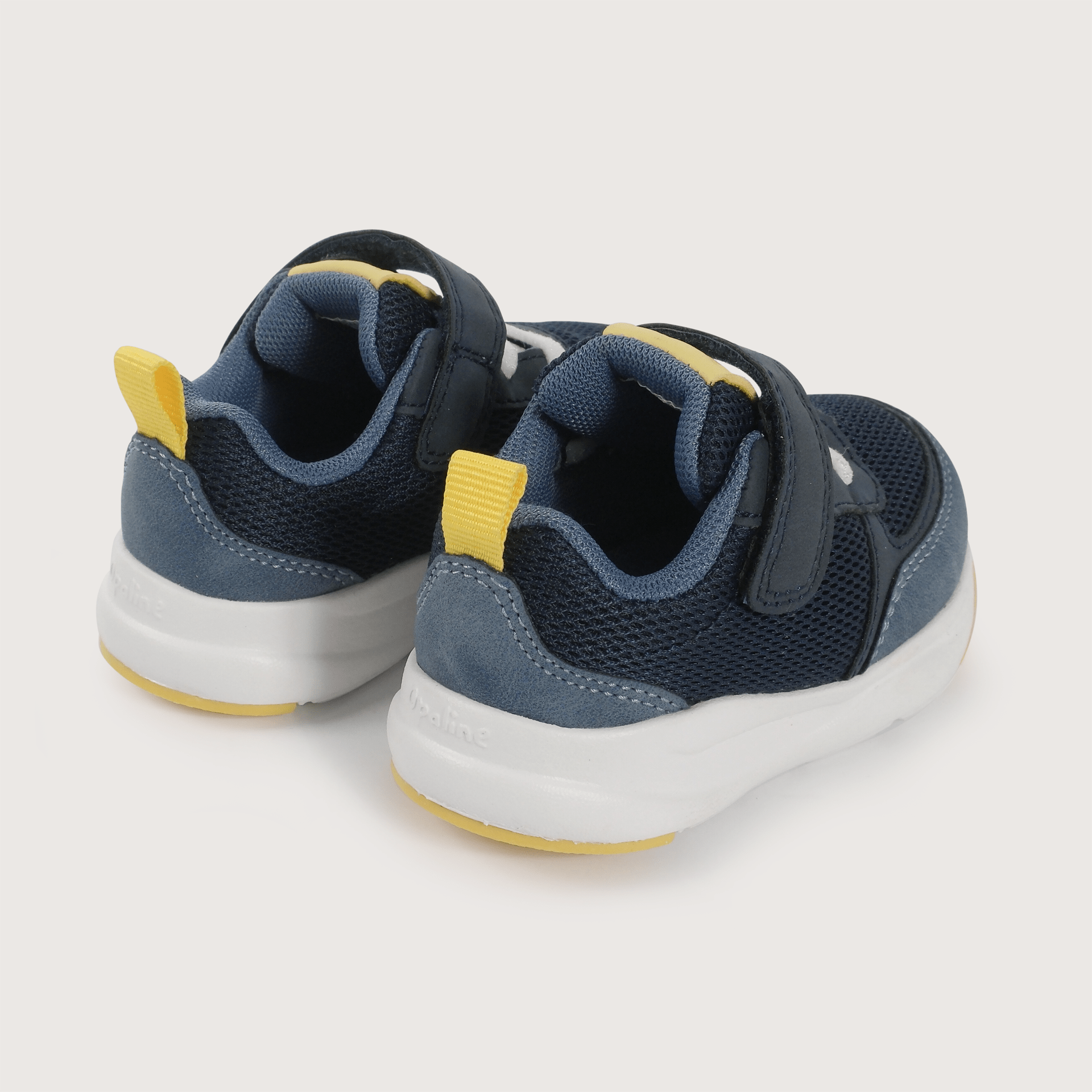 Zapatilla primeros pasos deportiva azul de niño-4