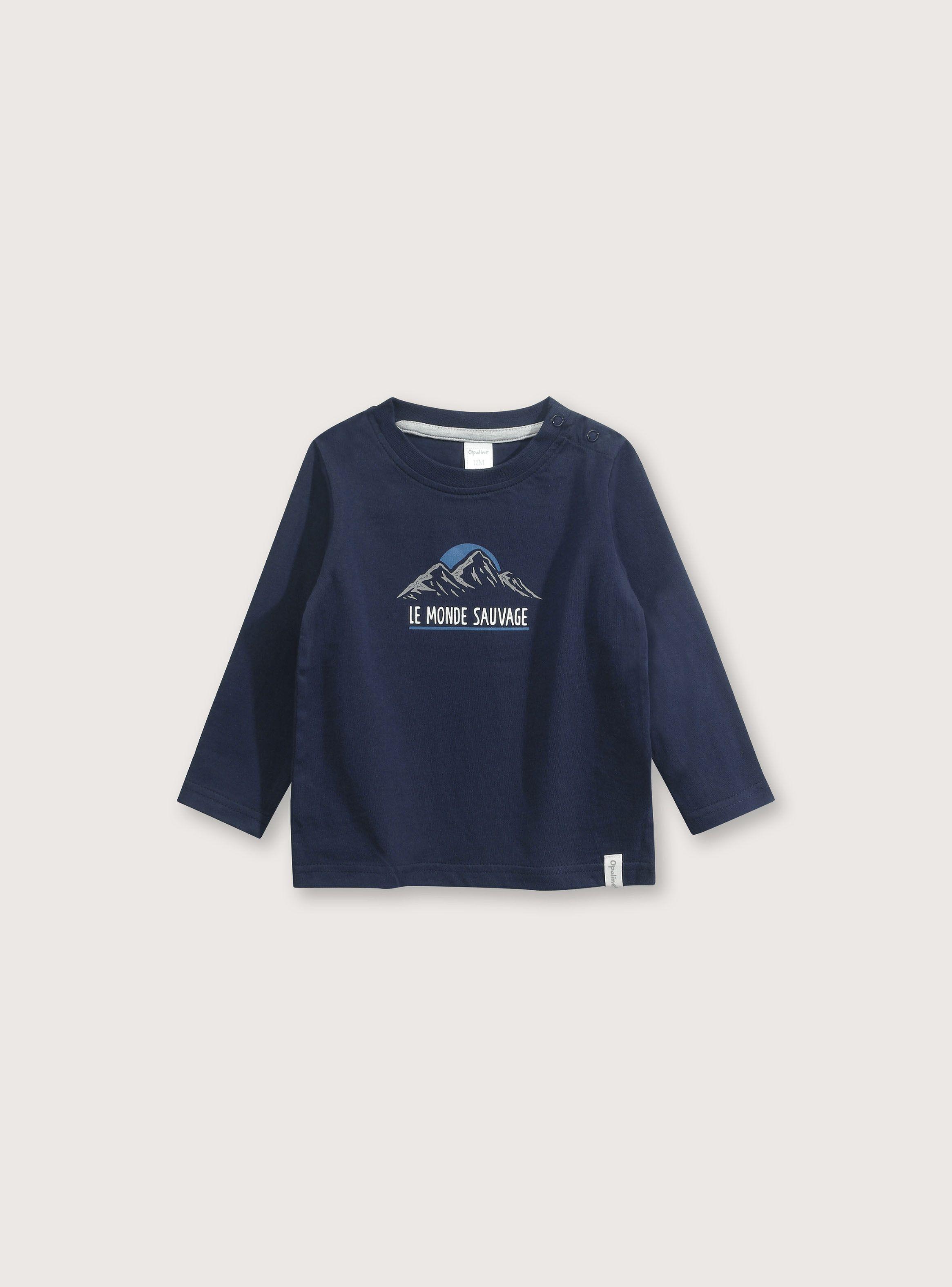 Polera Niño Azul 38539 OPALINE-0