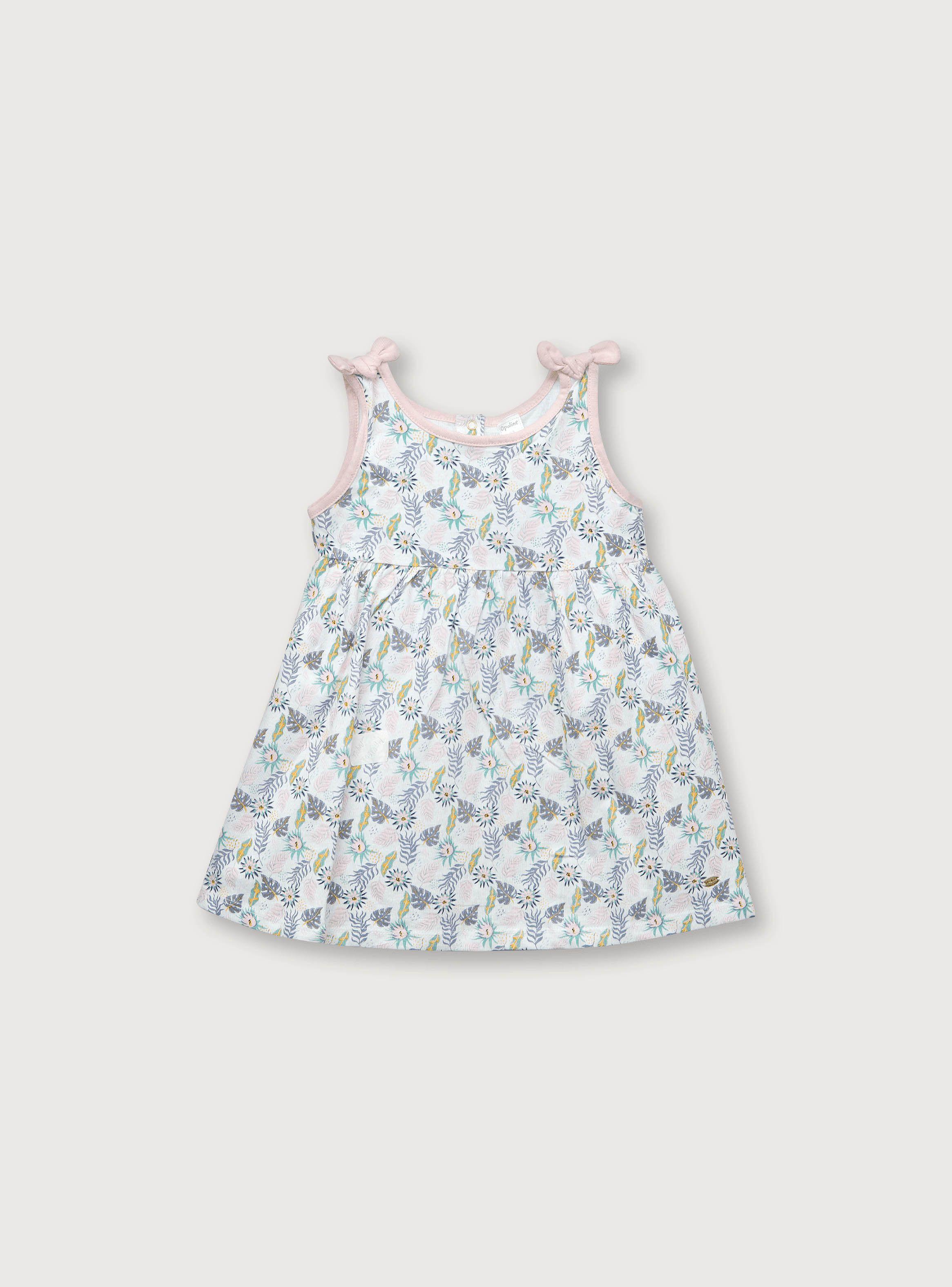 Vestido Niña Sin Mangas Azul (6M A 4A) Opaline-0