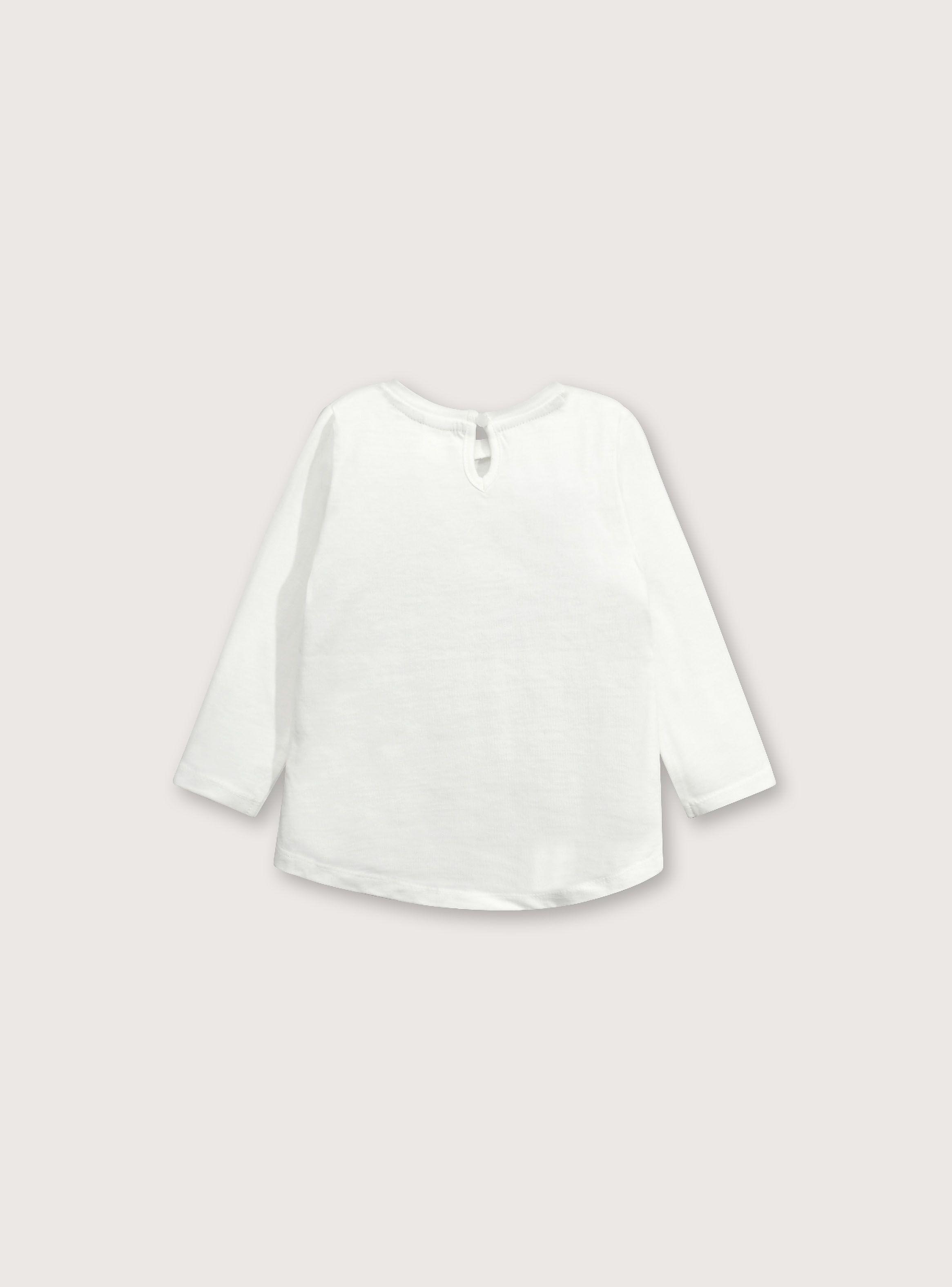 Polera Niña Blanco 38393 OPALINE-1