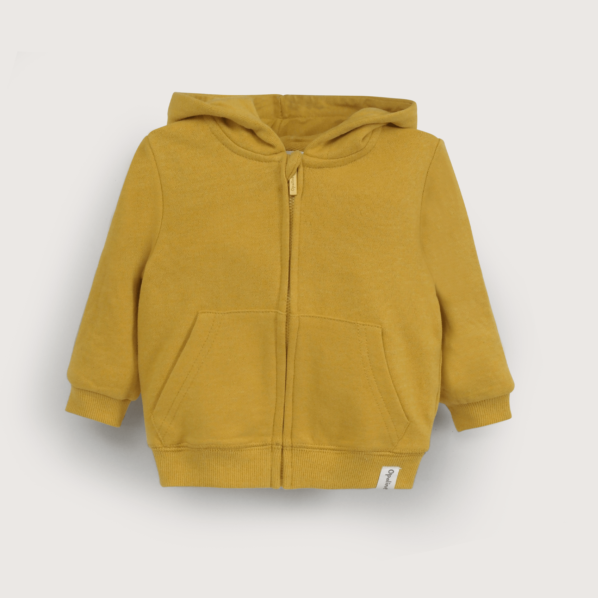 Polerón con gorro amarillo de  niño-1