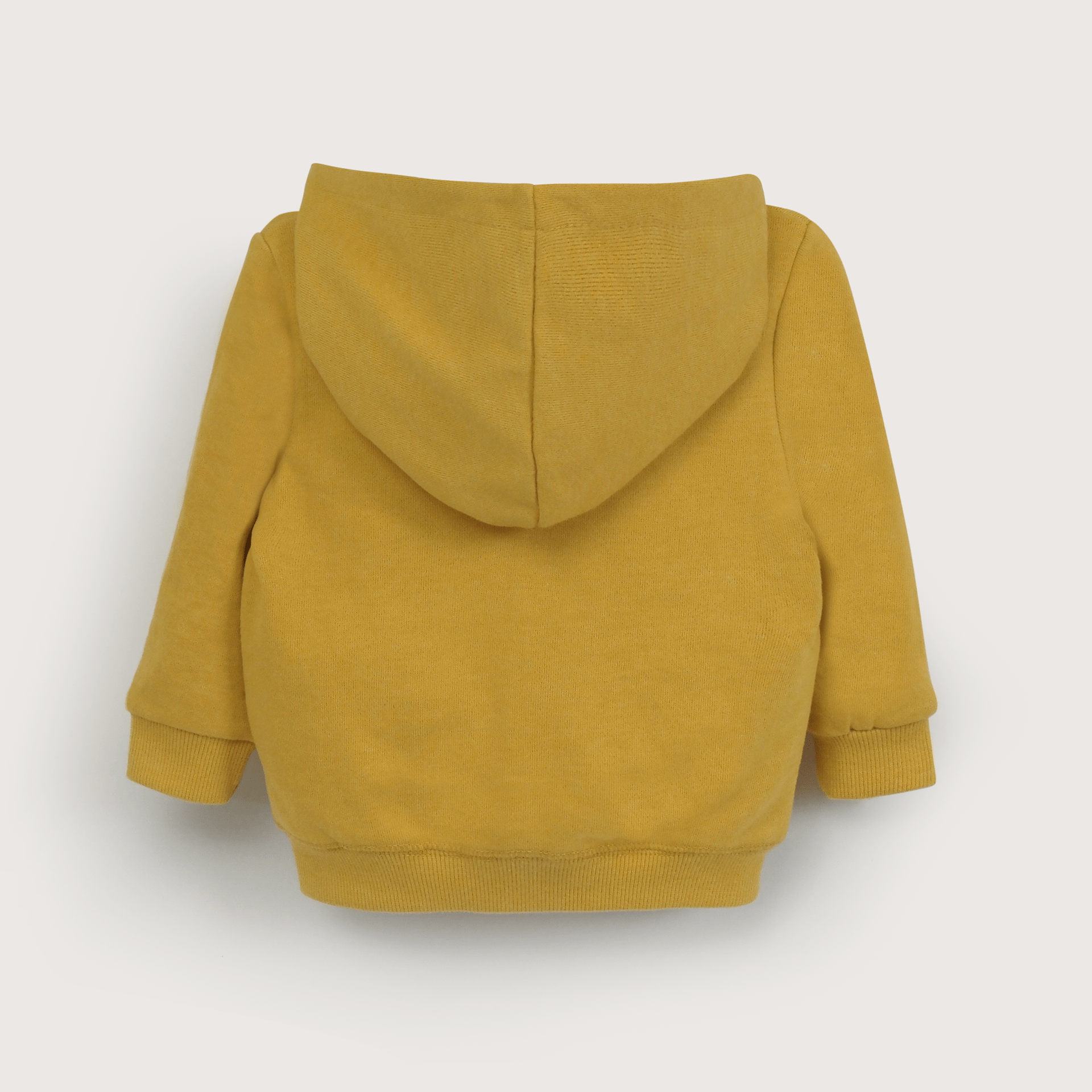 Polerón con gorro amarillo de  niño-2