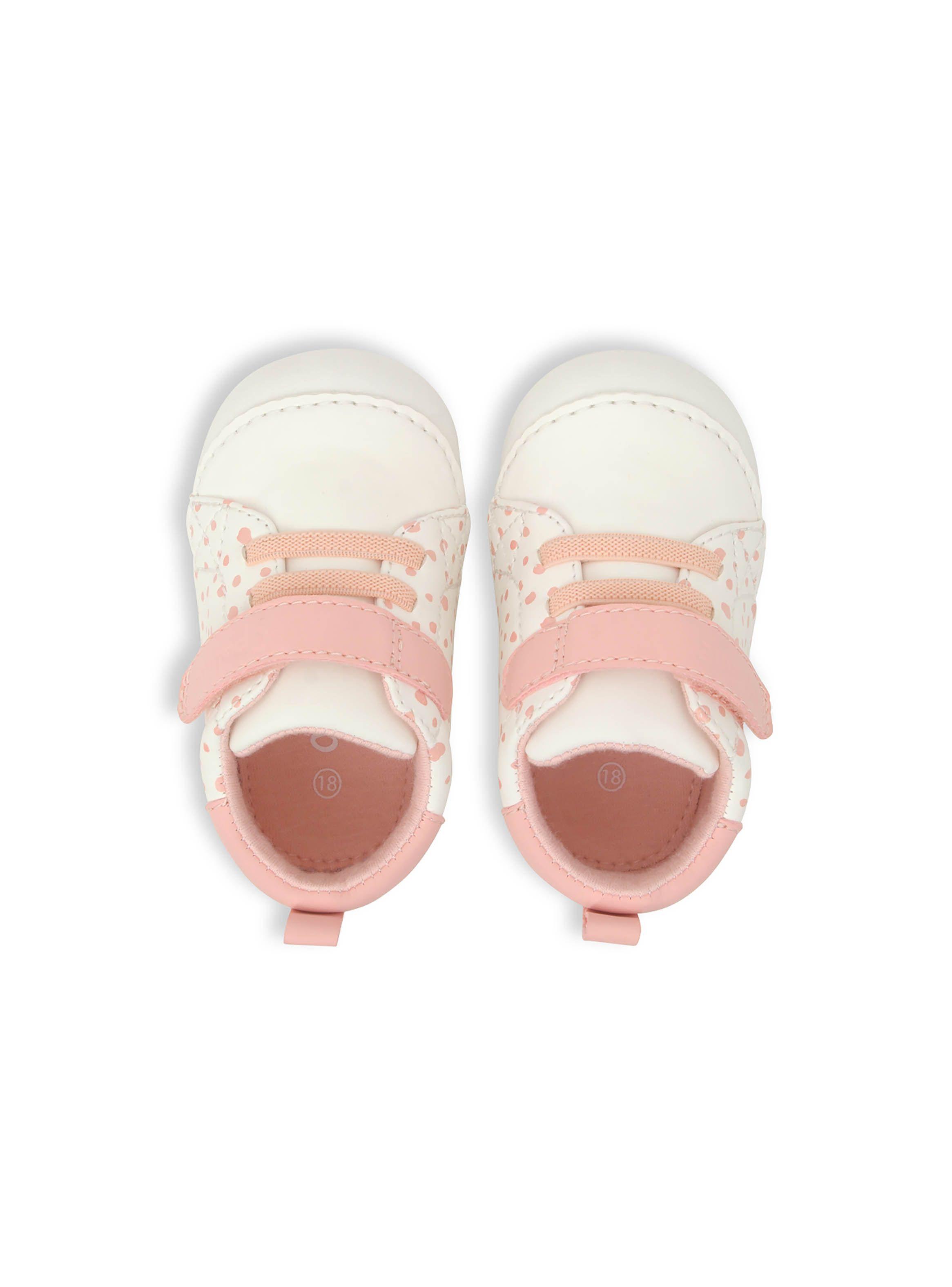 Zapatilla de bebé niña Blanco (17-19)-3