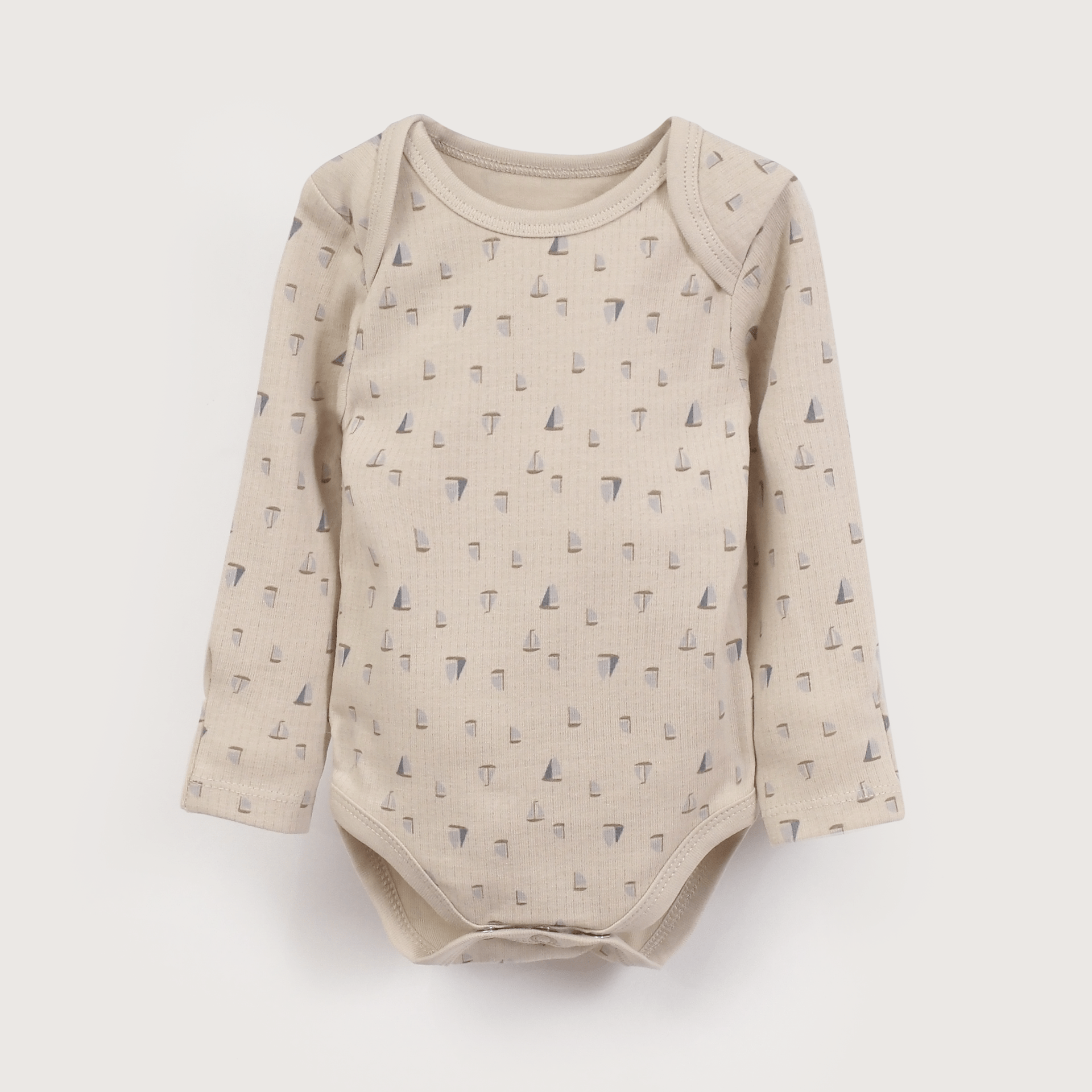 Tripack bodies manga larga veleros de bebé niño-2