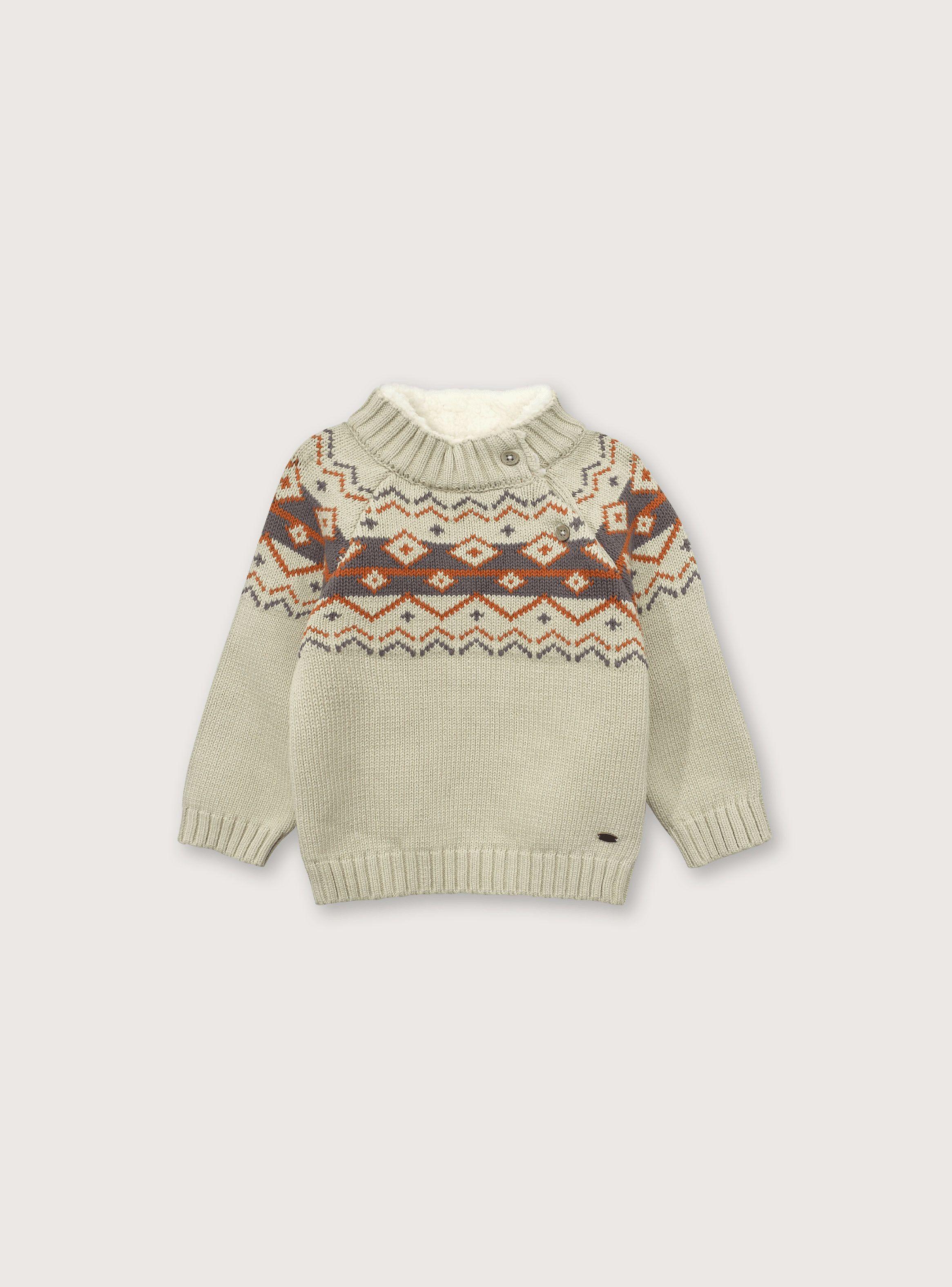 Sweater Niño Beige 38799 OPALINE-0
