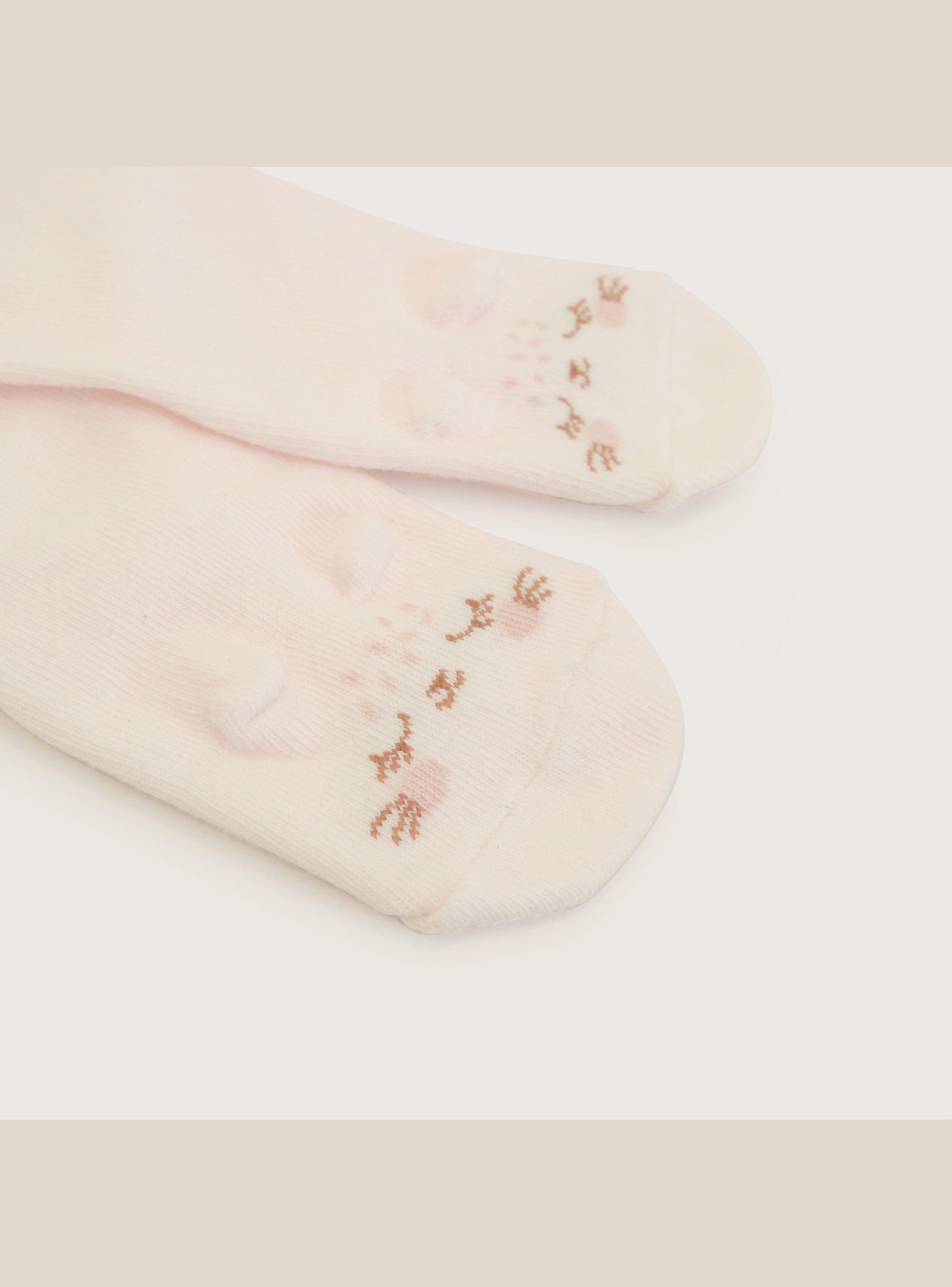 Calcetin Largo Rosado Infant Niña-2