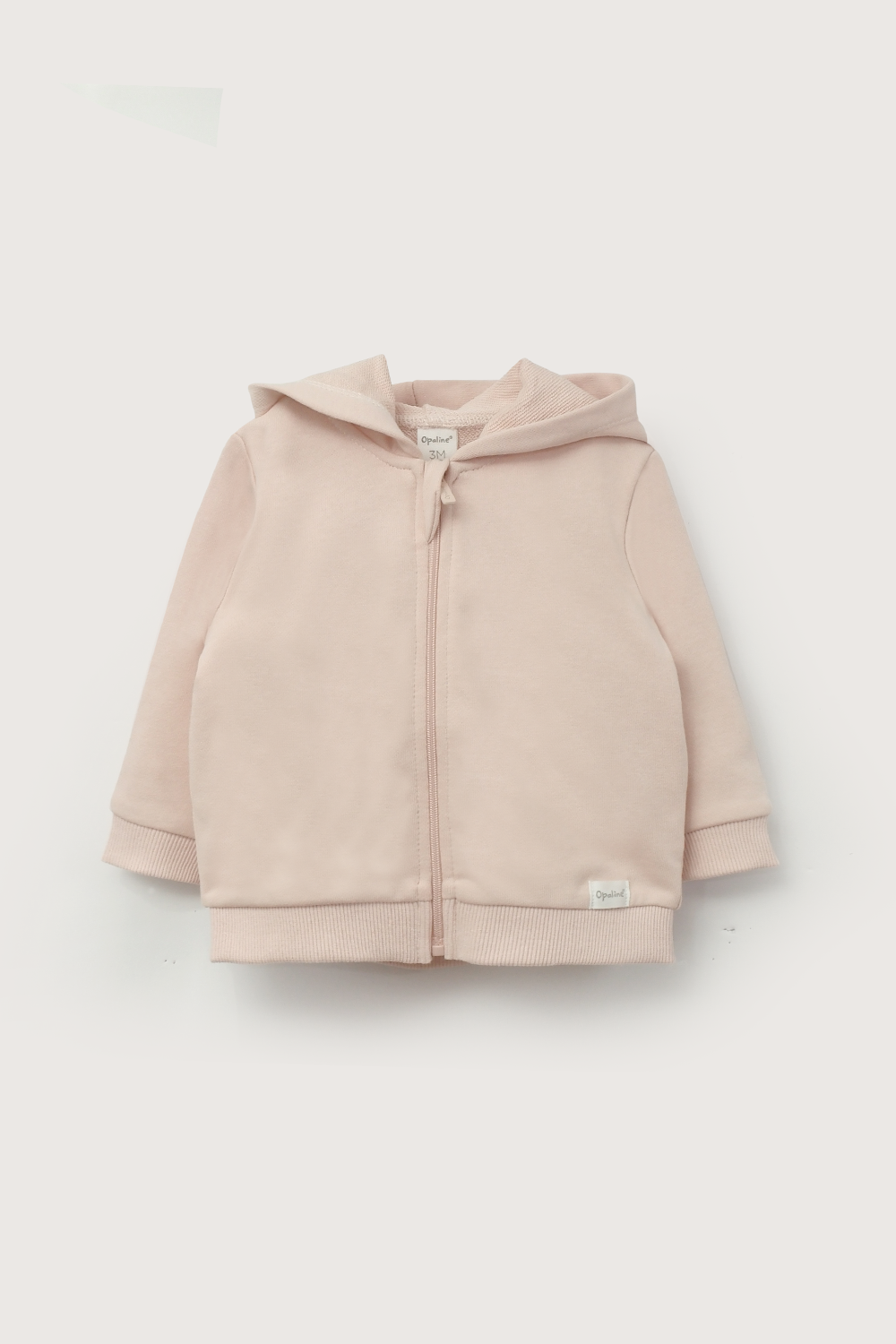 Conjunto 3 piezas polerón, body y pantalón rosado bebé niña-3