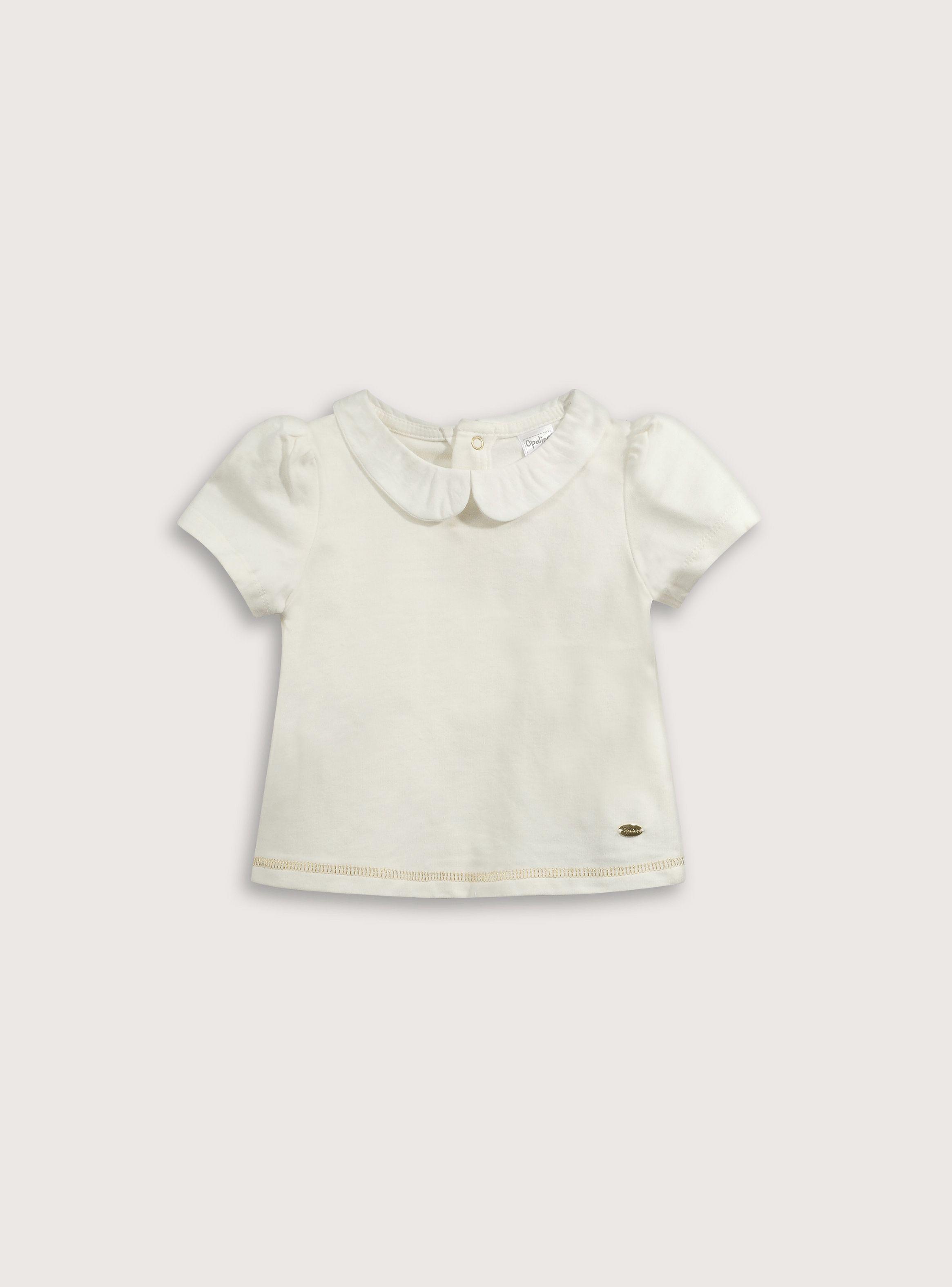 Polera Niña Blanco 39539 Opaline-0