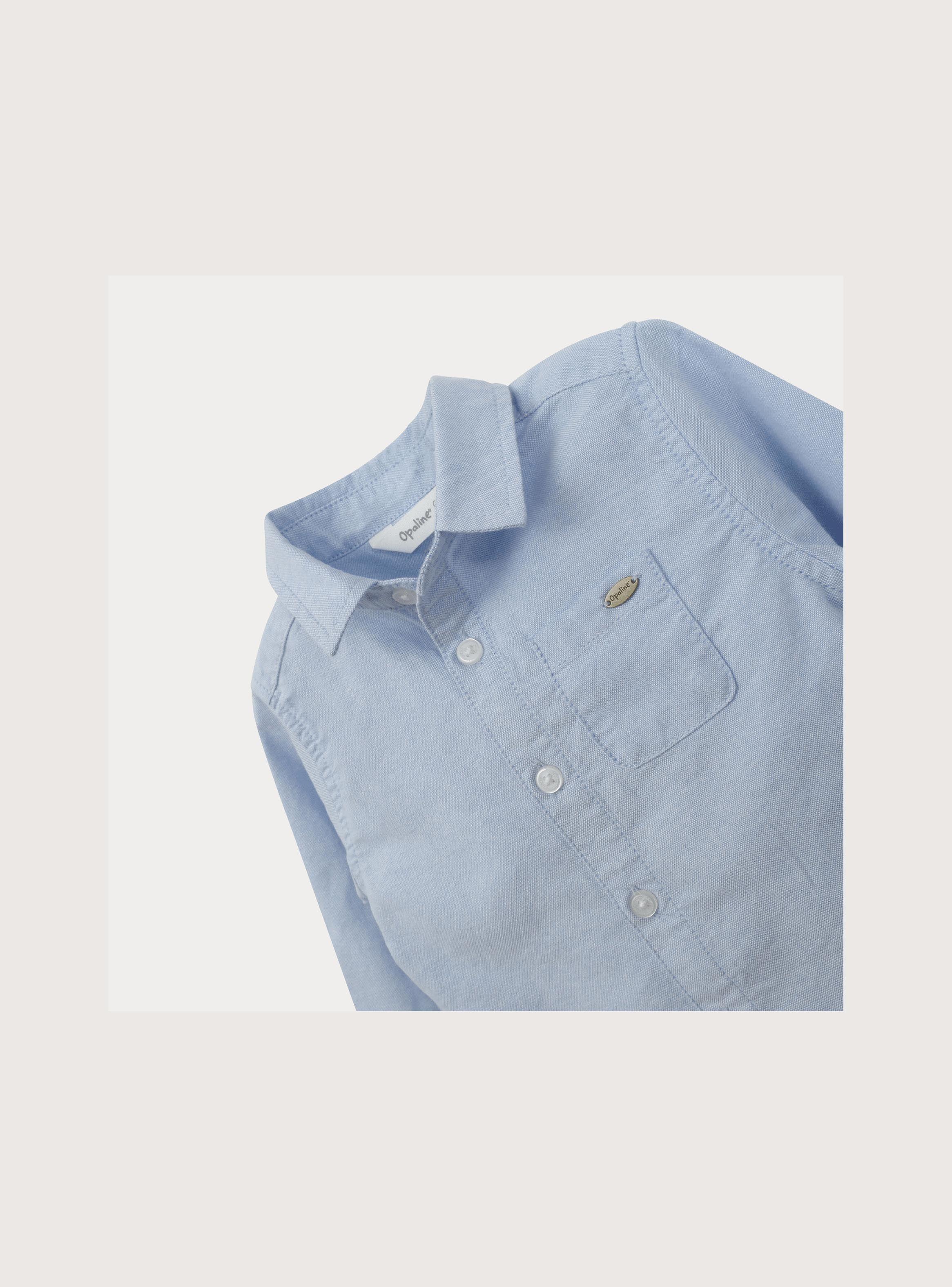 Camisa Infant Niño Celeste-2