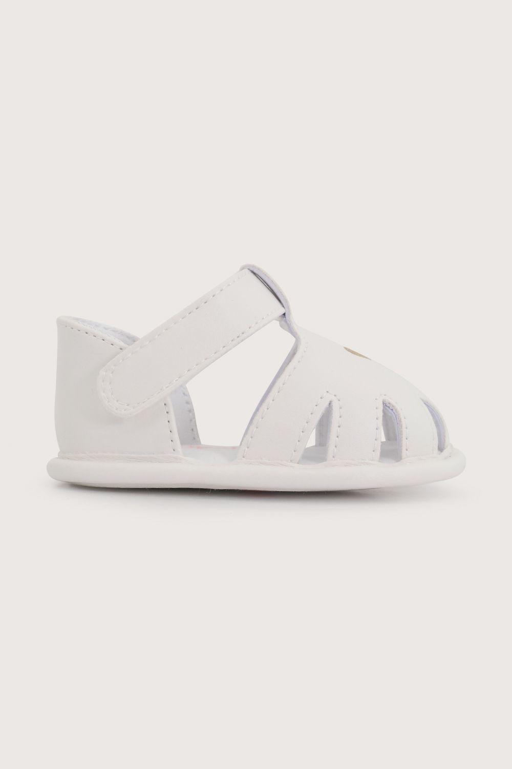 Sandalia bebés blanca-1