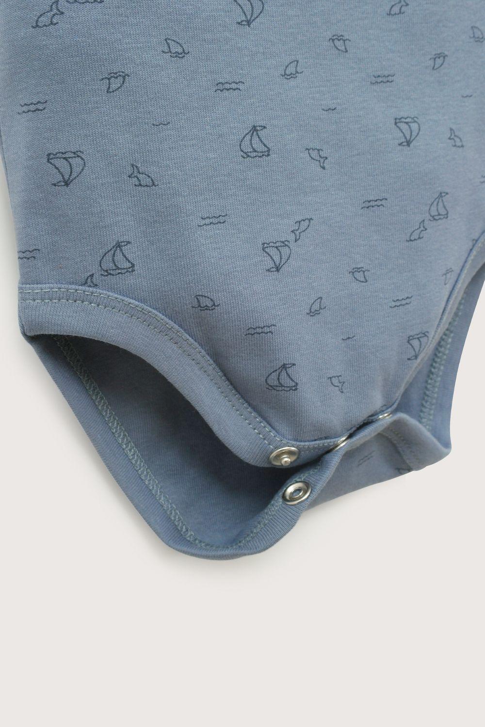 Tripack bodies sin mangas de bebé niño-5