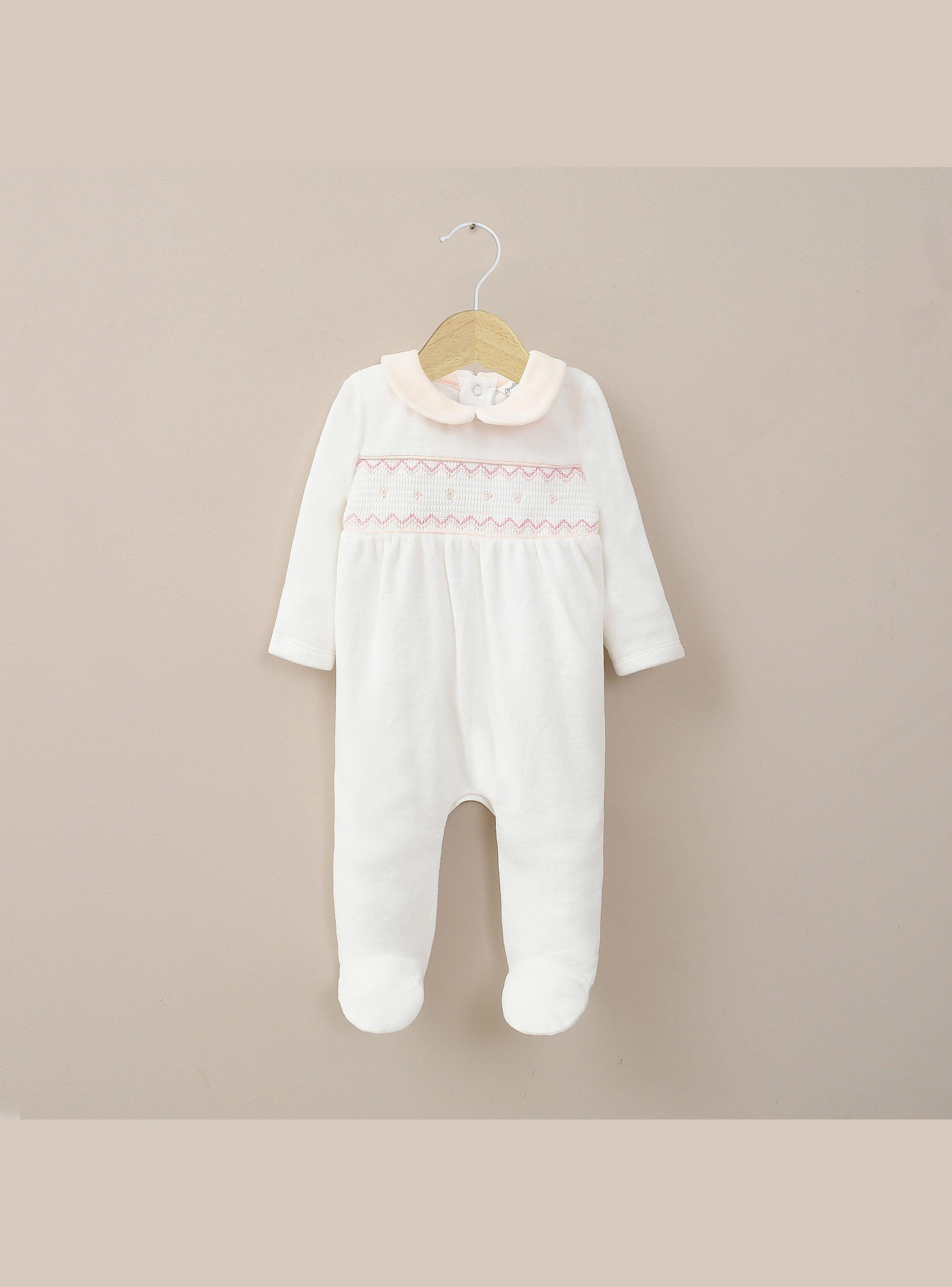 Oso Plush Bebe Niña Blanco-0