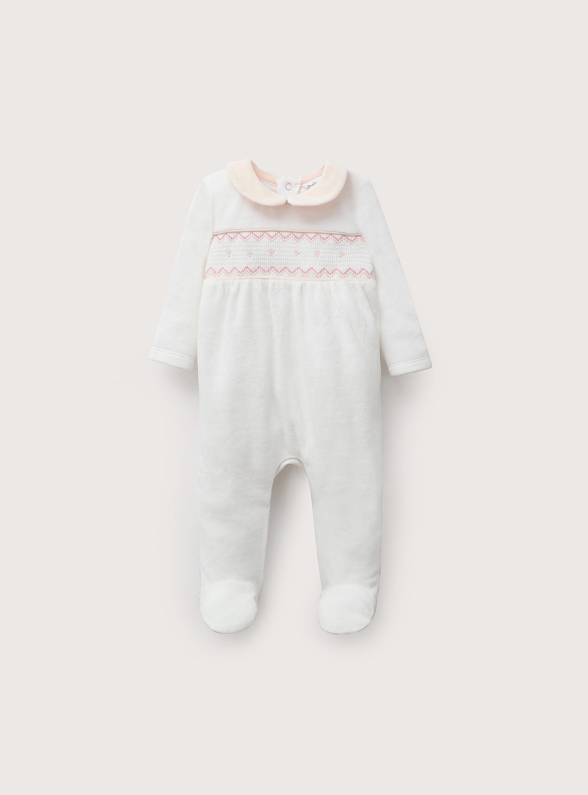 Oso Plush Bebe Niña Blanco-1