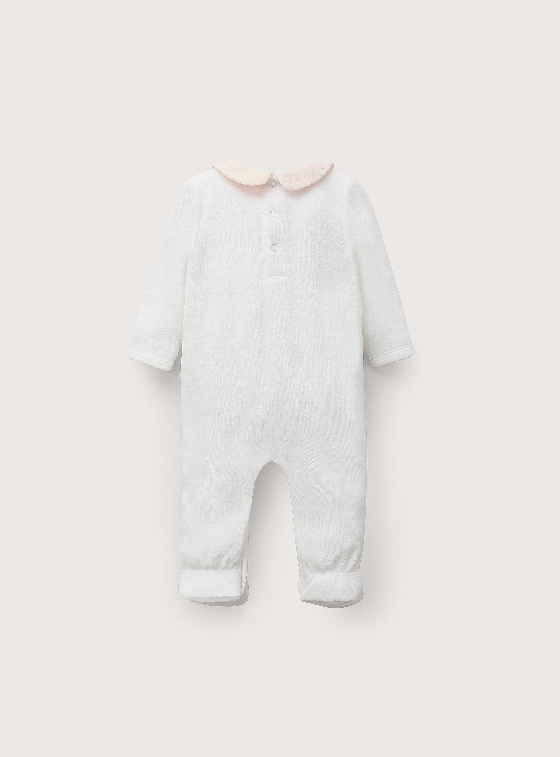 Oso Plush Bebe Niña Blanco-2