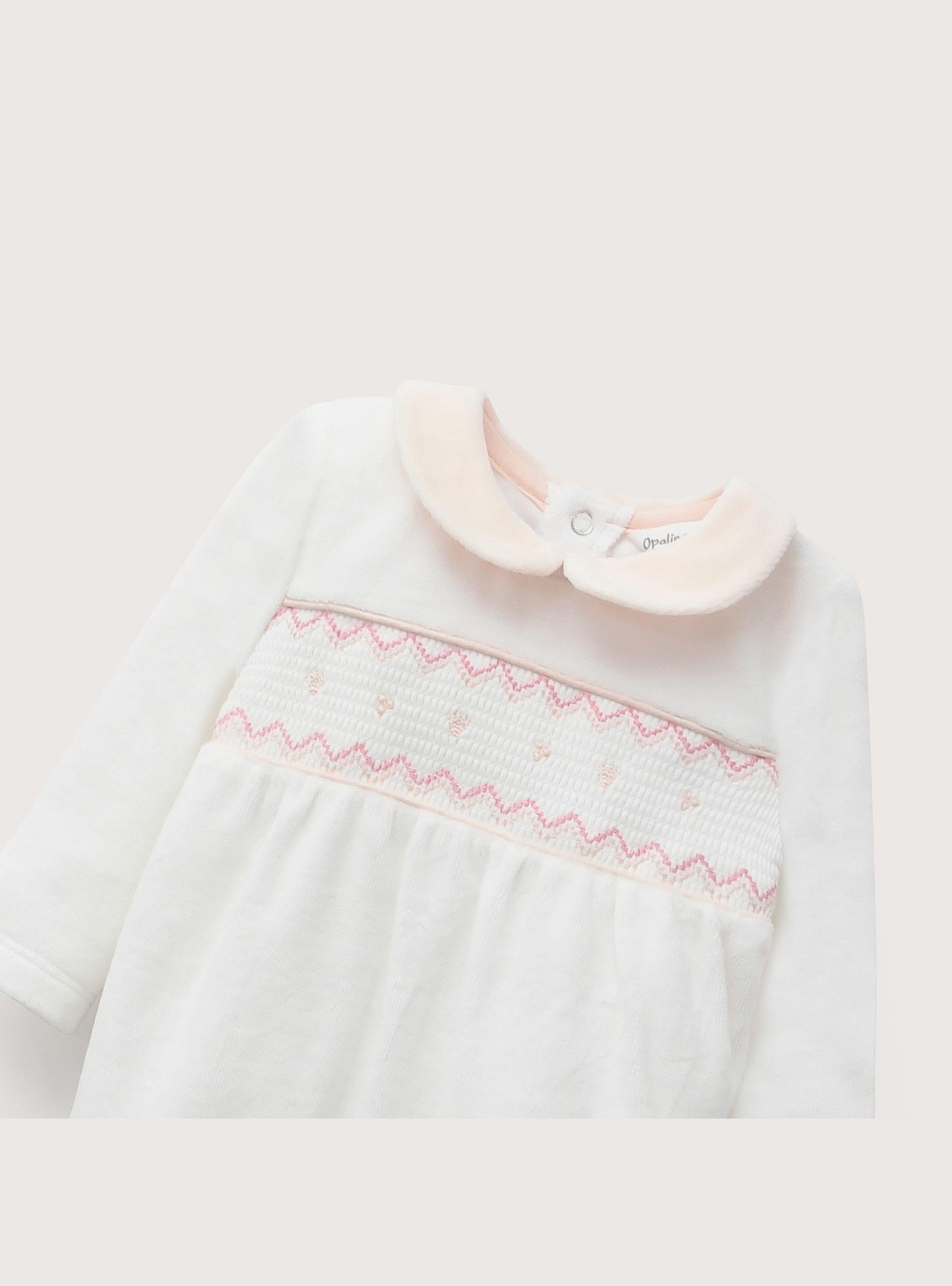 Oso Plush Bebe Niña Blanco-4