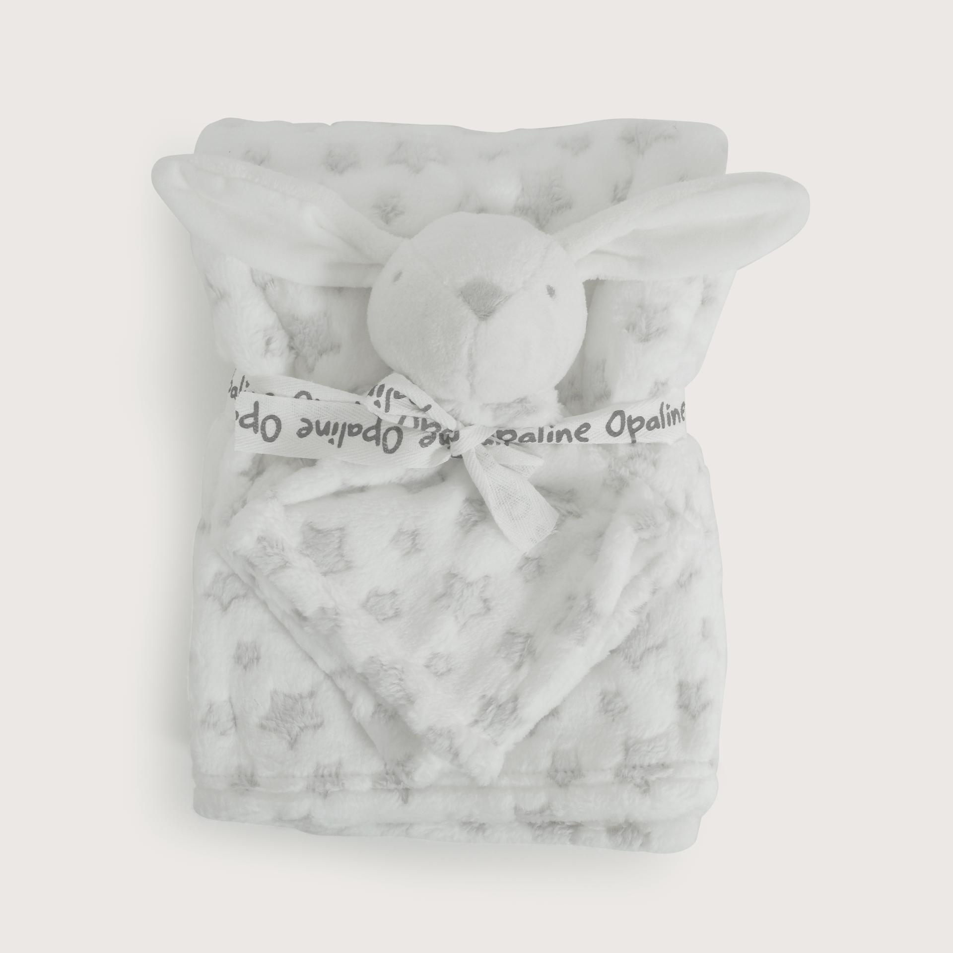 Manta de bebe gris-1