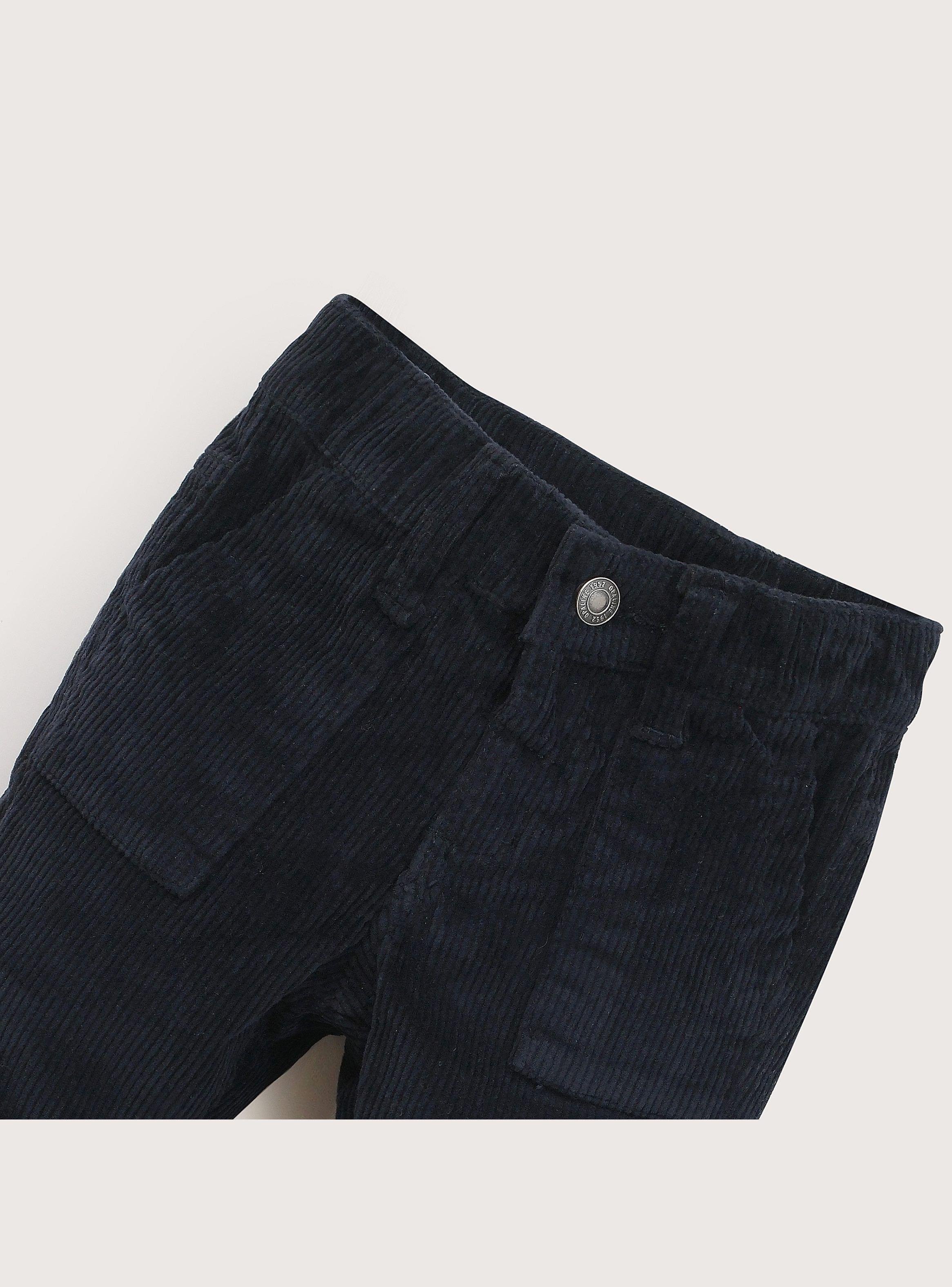 Pantalon Cotelé Infant Niño Azul Marino-3