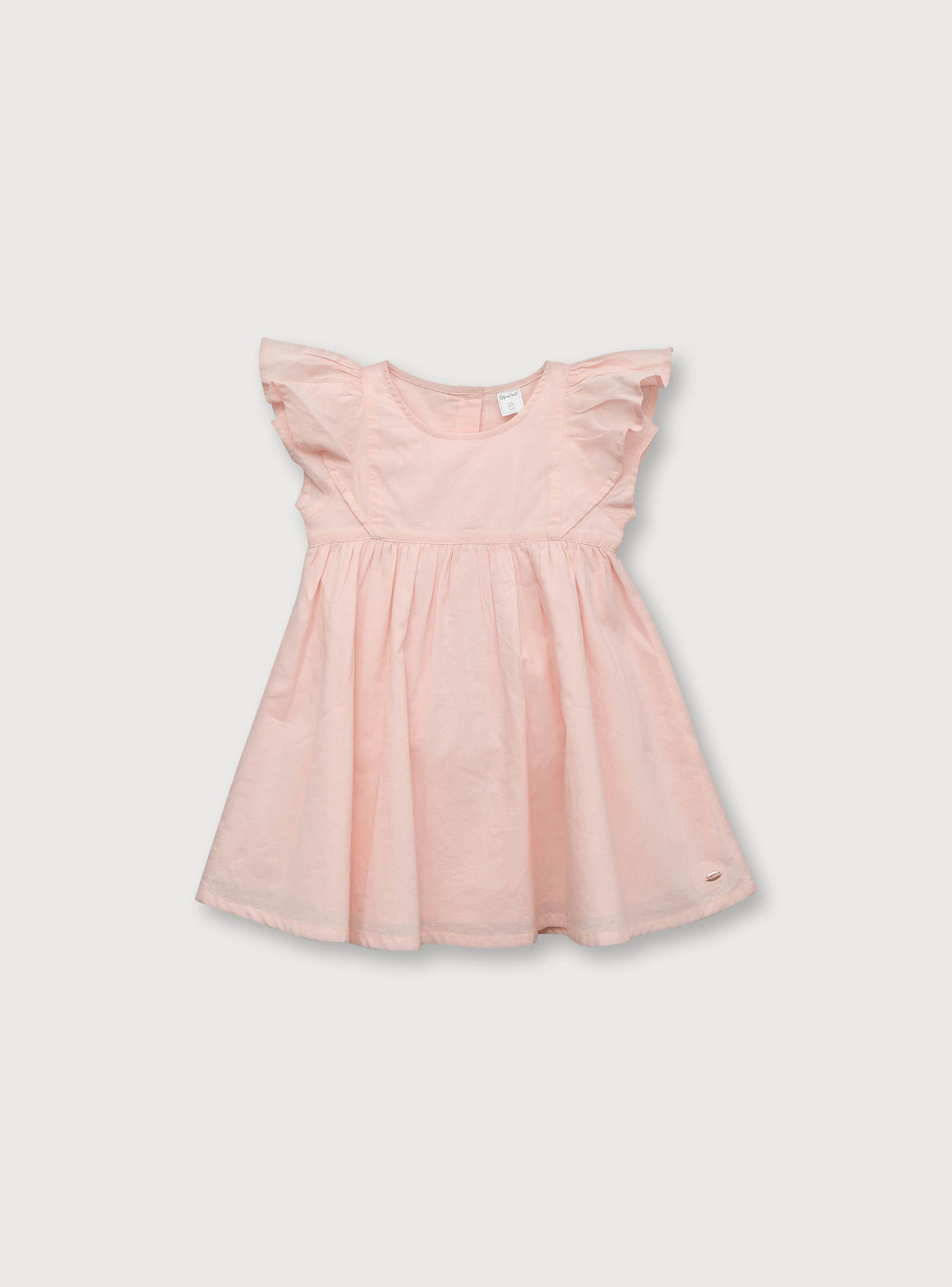 Vestido De Niña Manga Alita Rosado (6M A 4A) Opaline-0