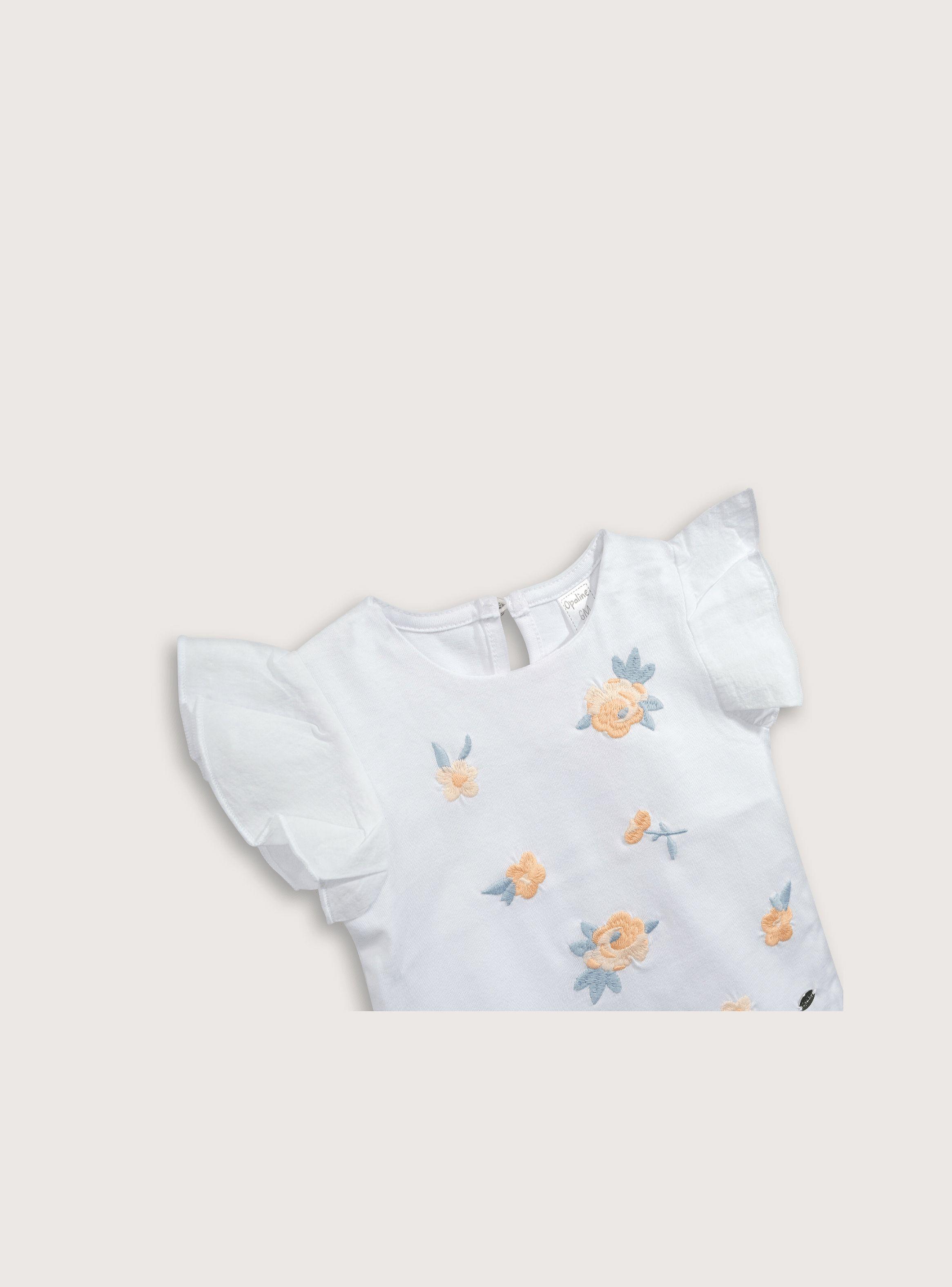 Polera Niña Blanco 39606 Opaline-2