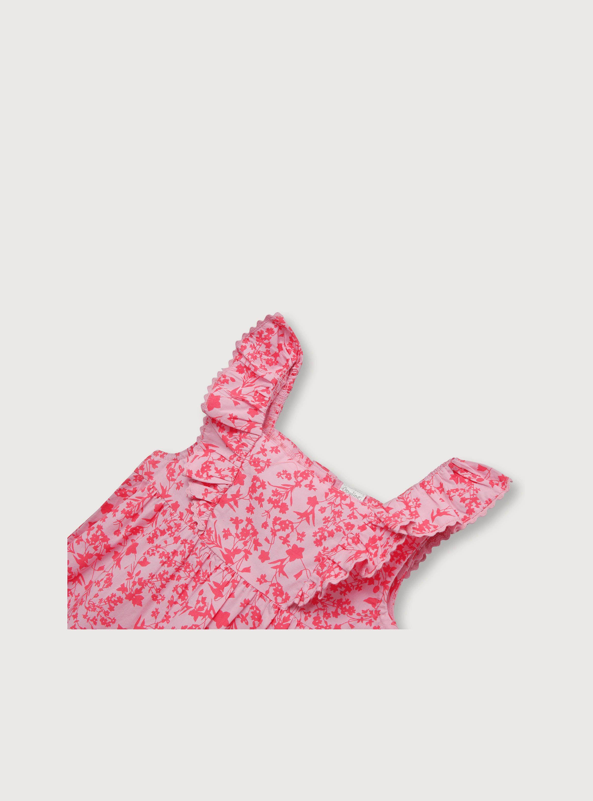 Vestido Niña Fucsia (6M A 4A) Opaline-2