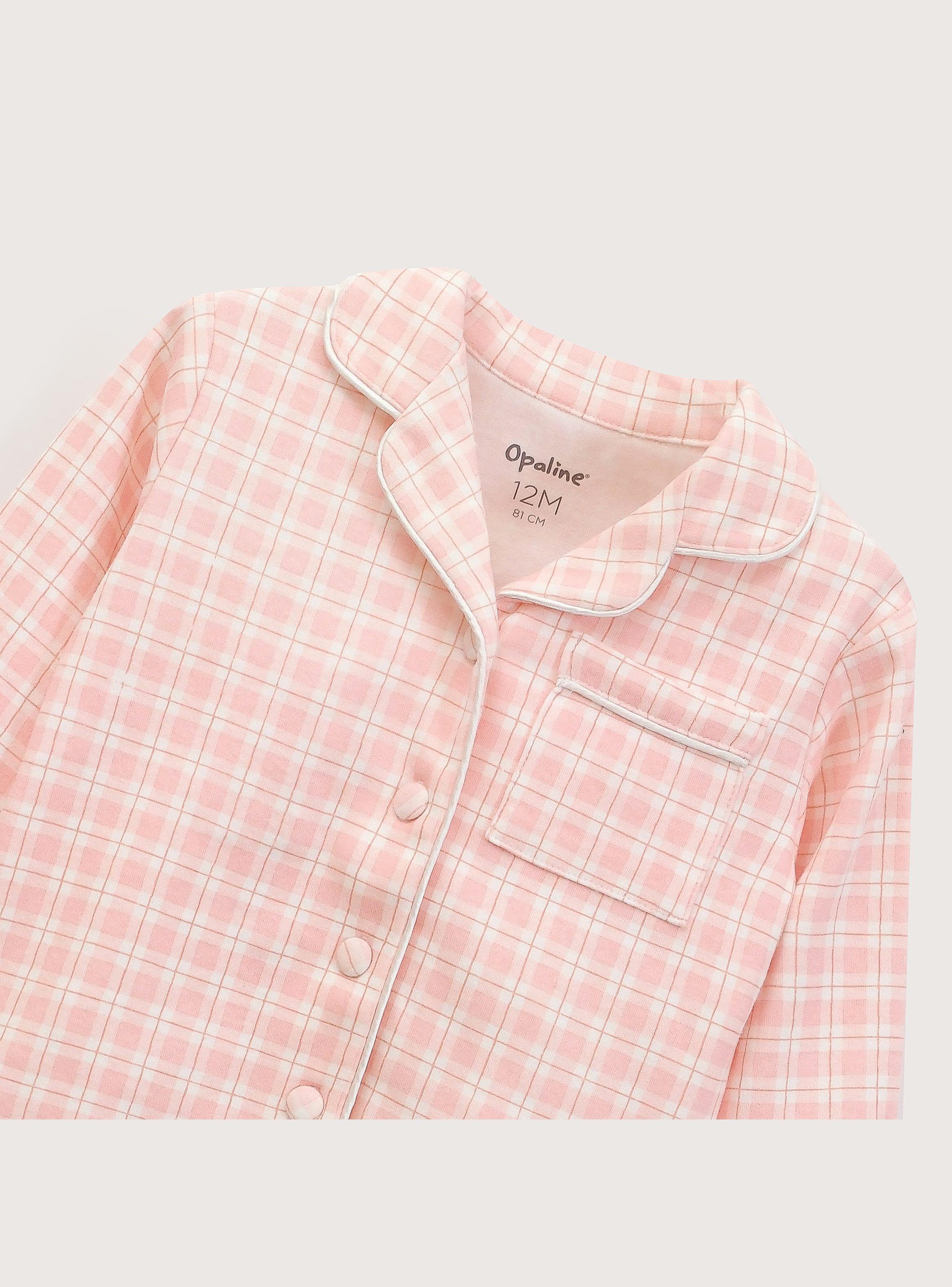 Pijama Conjunto Rosado De Niña-4