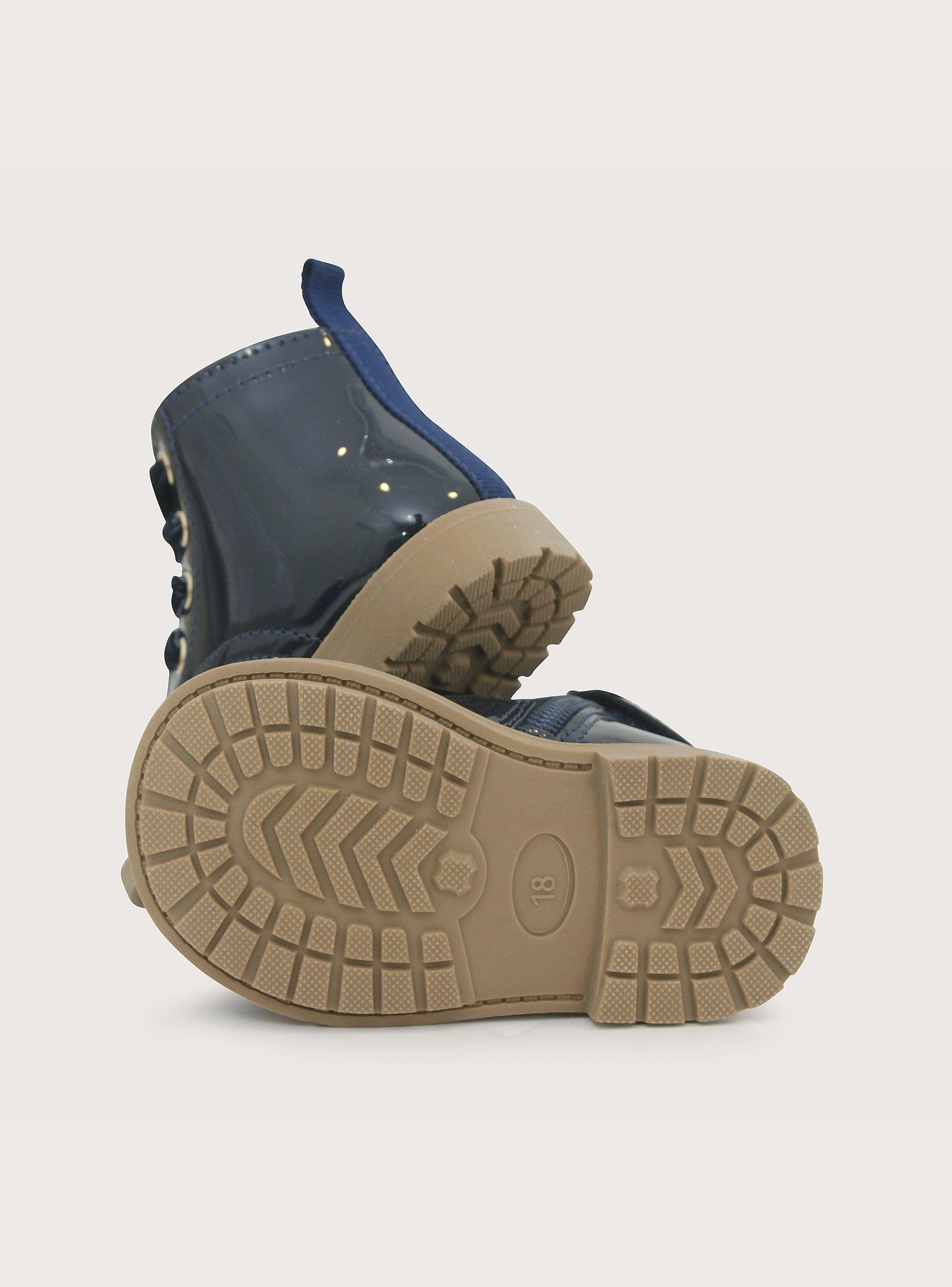 Botín Cordón Primero Pasos Azul Niña-2