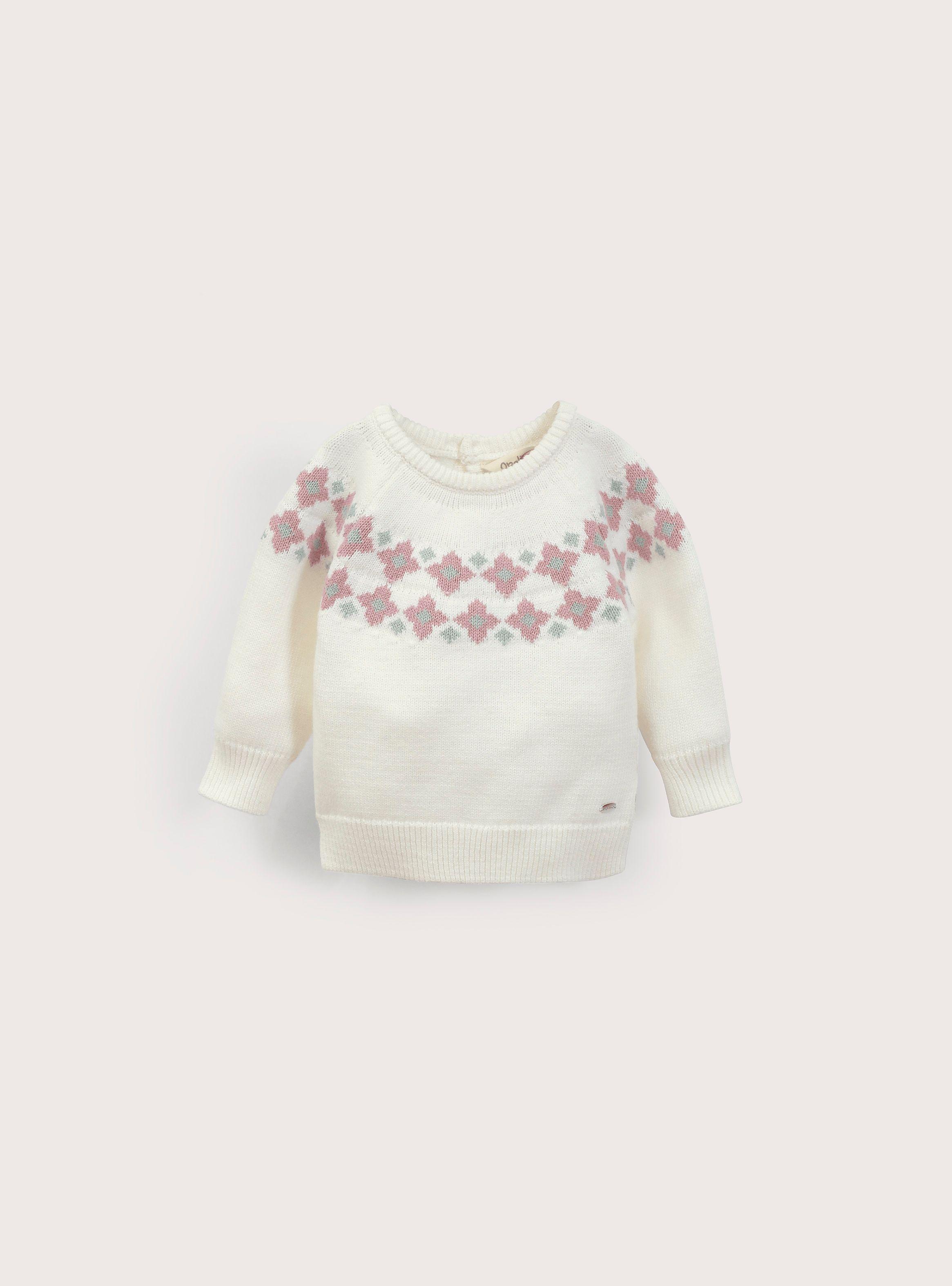 Sweater Niña Blanco 40173 Opaline-1