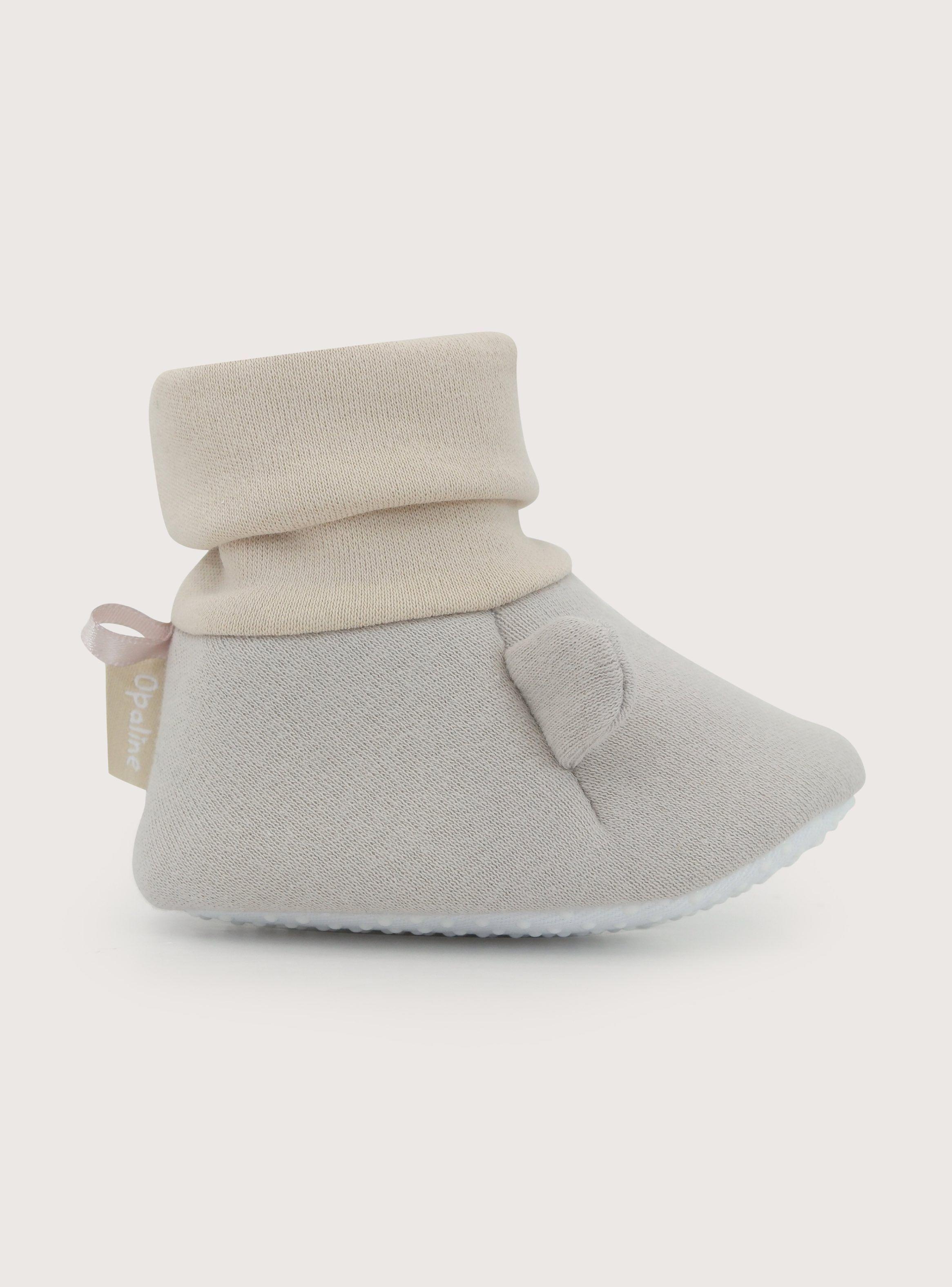 Pantufla Bebe Unisex Orejas Beige-2
