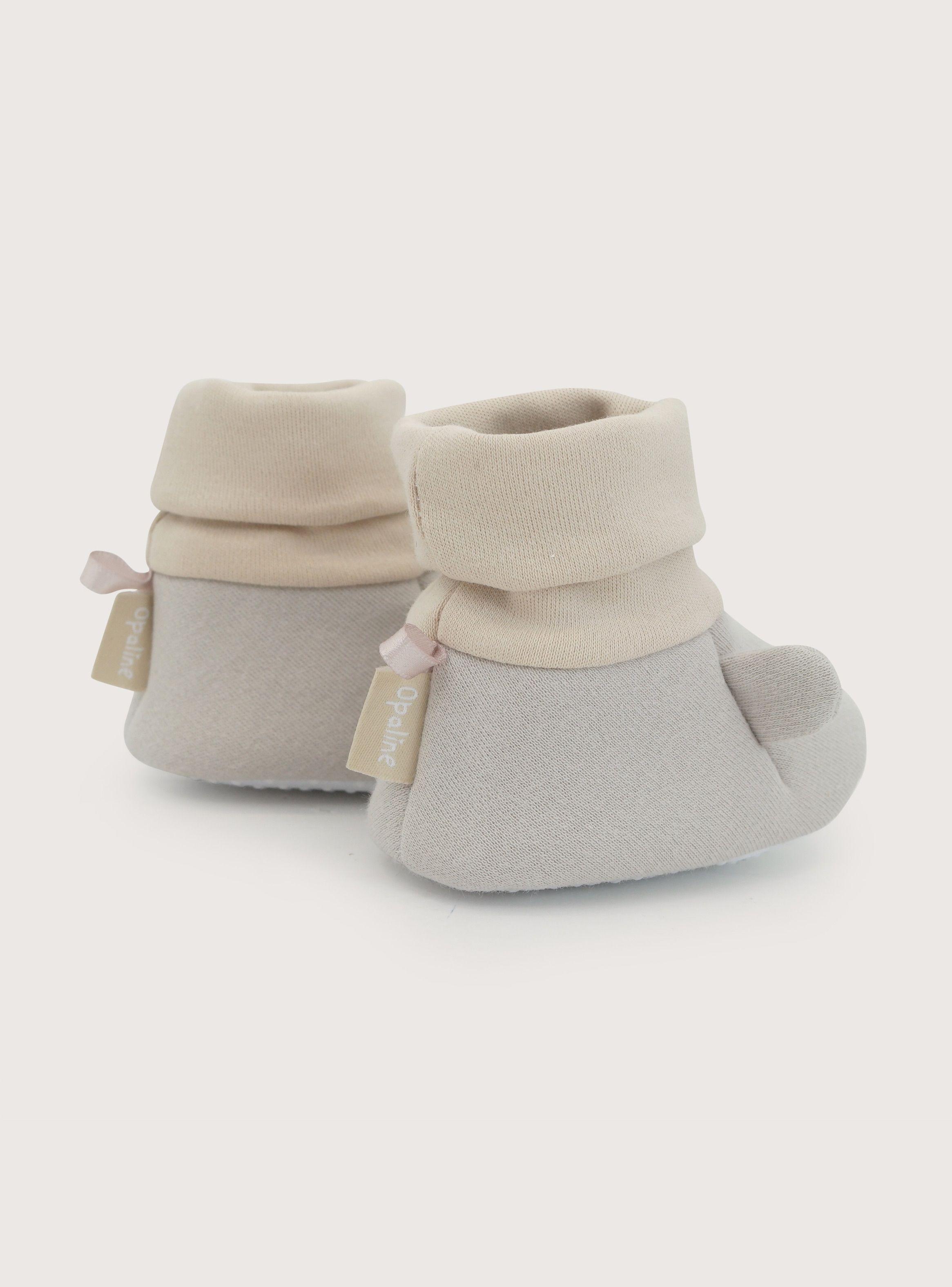 Pantufla Bebe Unisex Orejas Beige-9