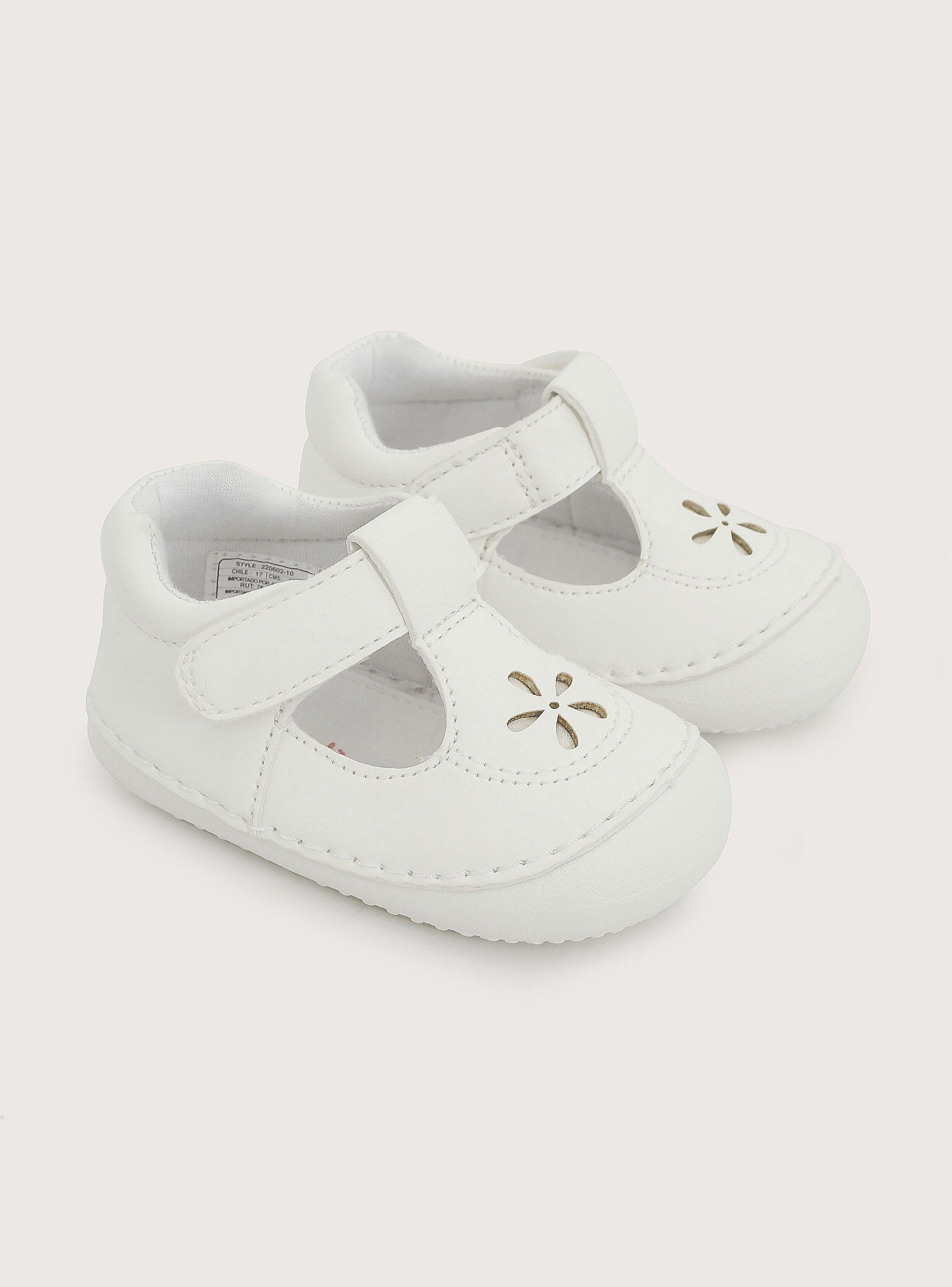 Zapato Gateador Blanco Niña-0