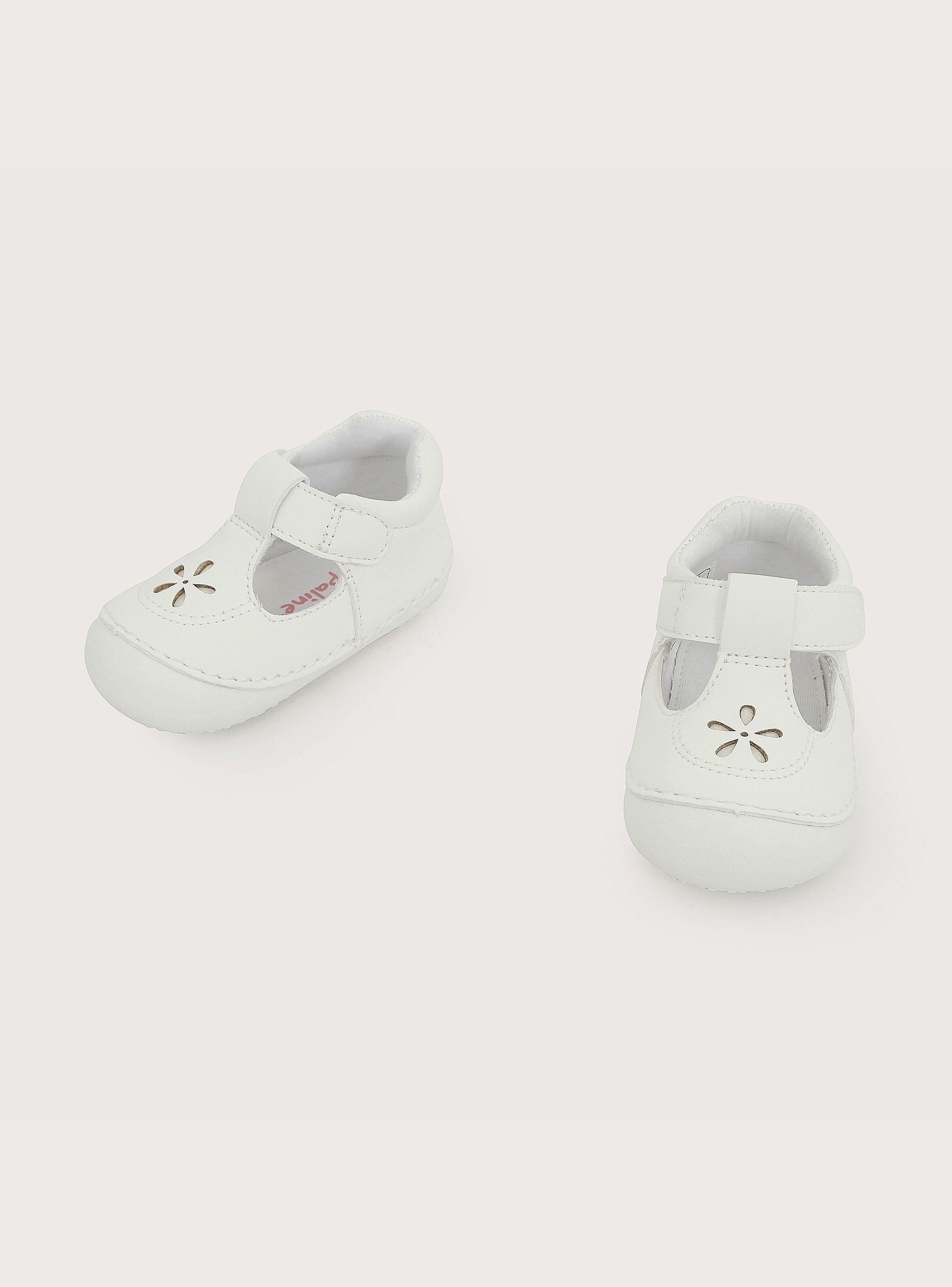 Zapato Gateador Blanco Niña-3