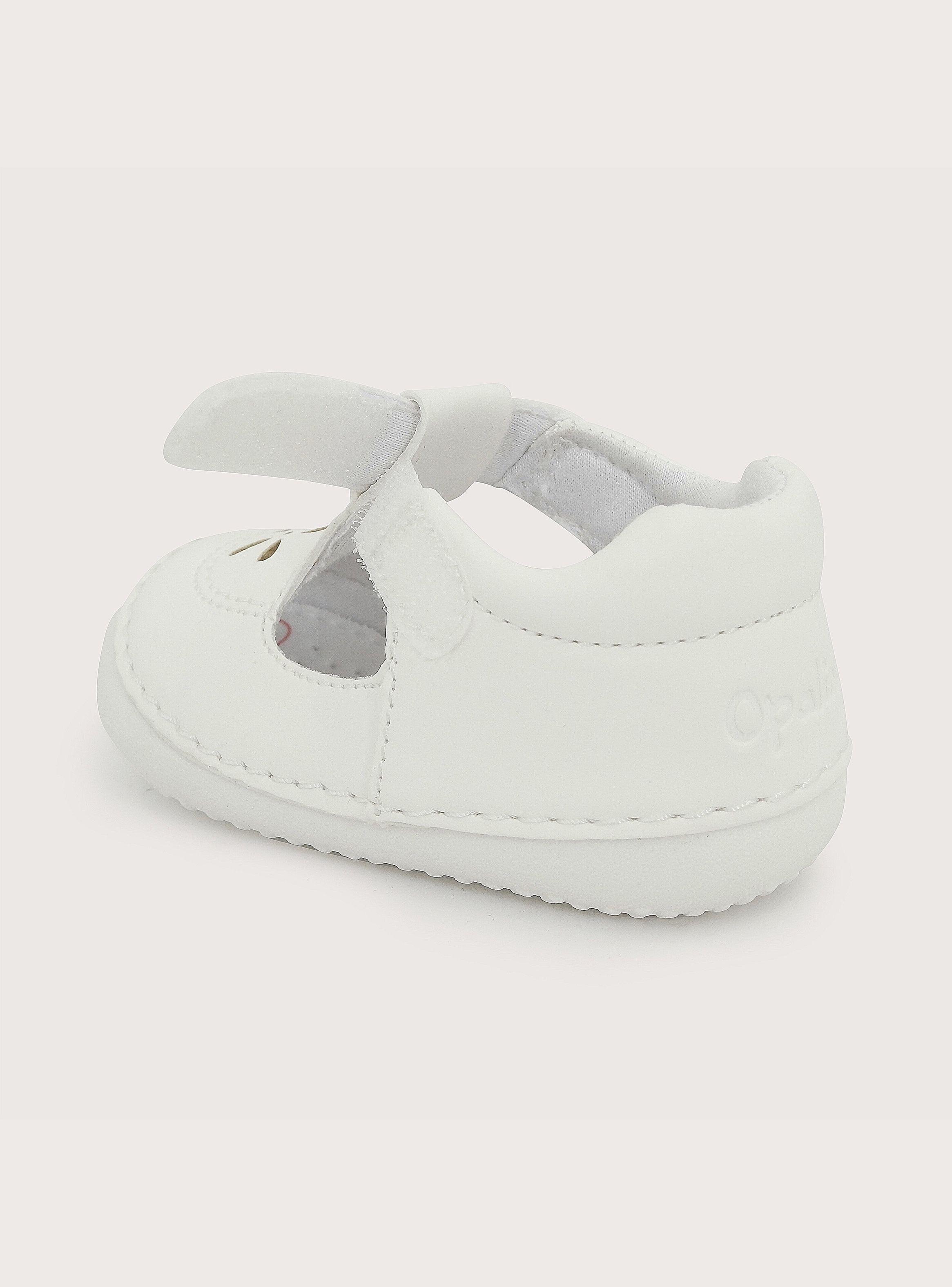 Zapato Gateador Blanco Niña-5