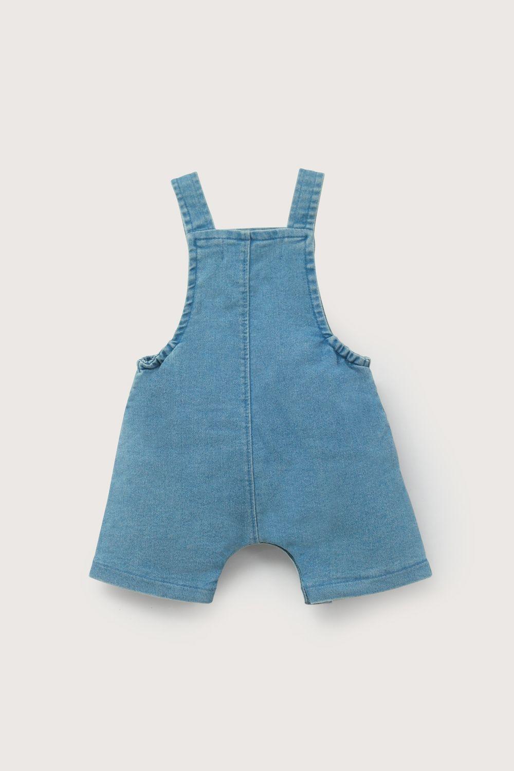 Jardinera de jeans de bebé unisex-2