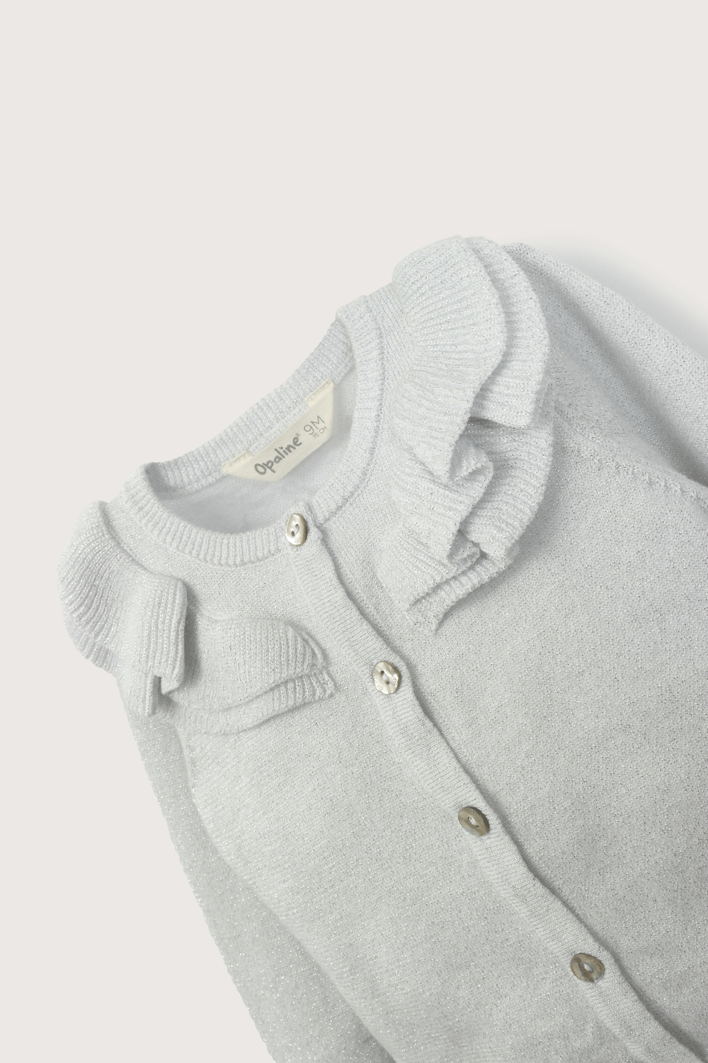 Chaleco gris de niña-3