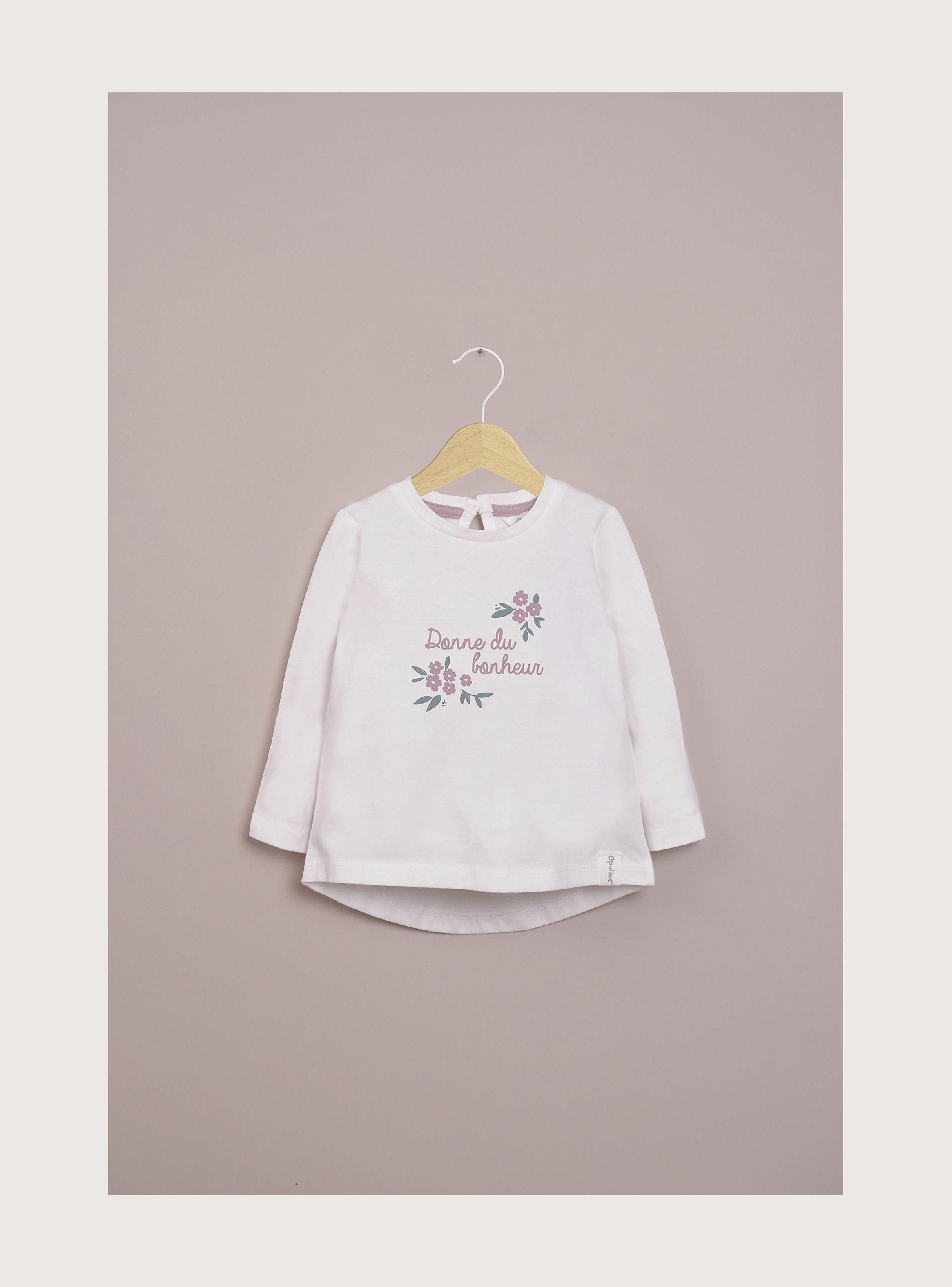 Polera Niña Blanco 40592 Opaline-0