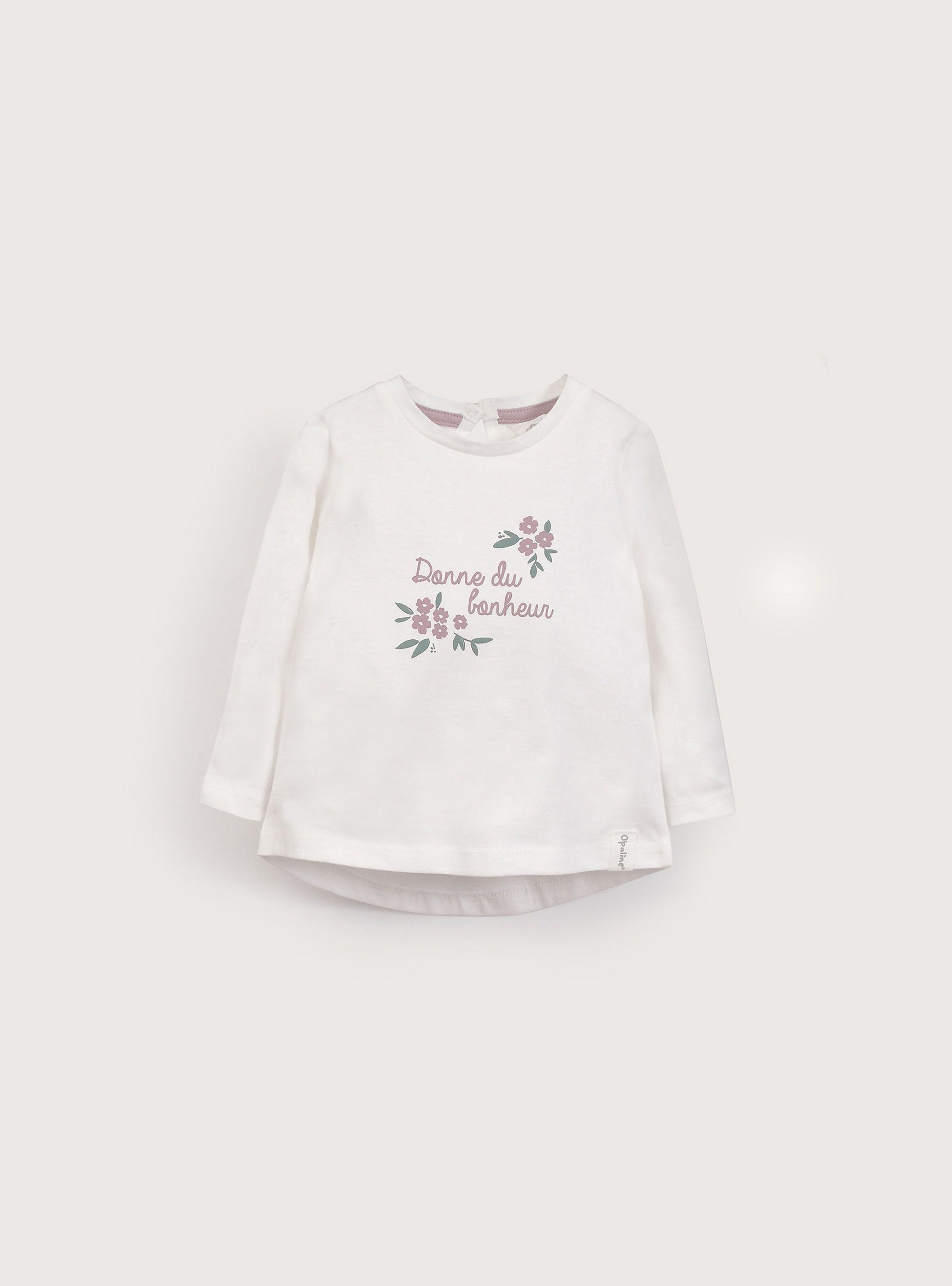 Polera Niña Blanco 40592 Opaline-1