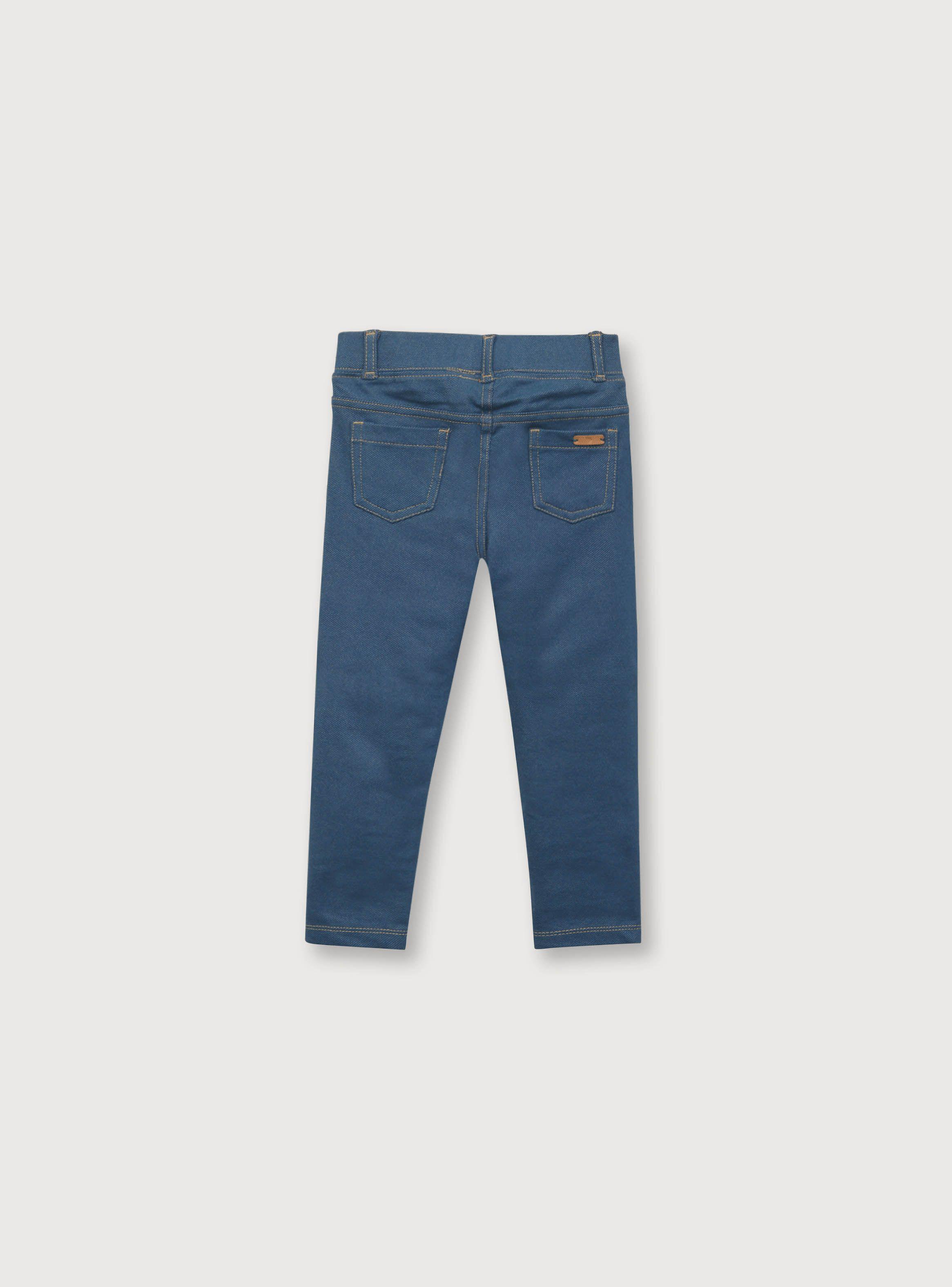 Jegging De Niña Con Moño Azul (6M A 4A) Opaline-1