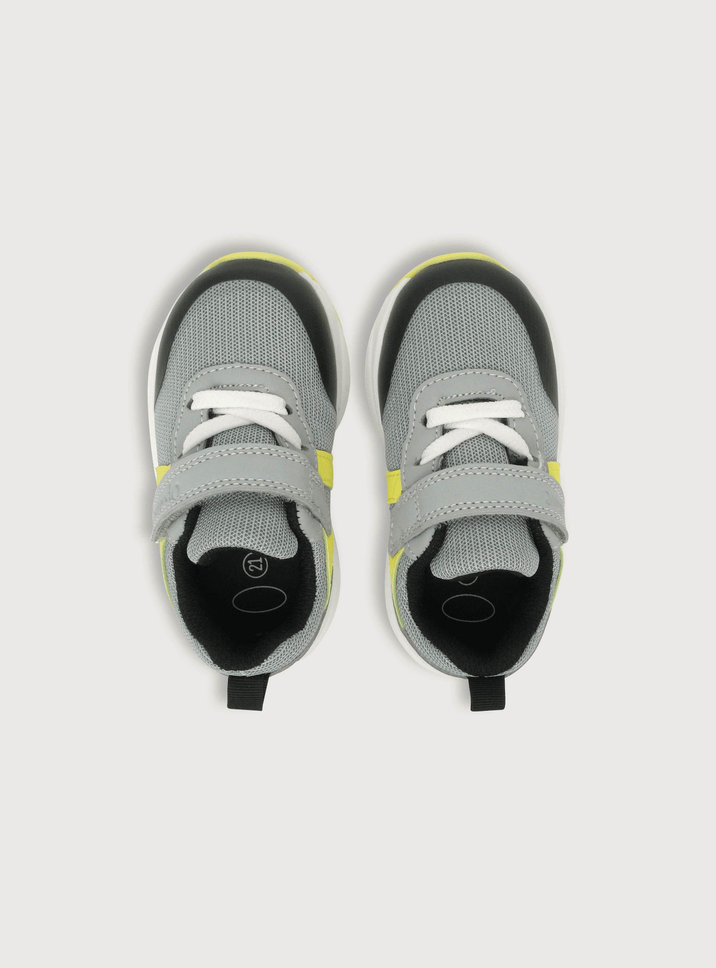Zapatilla Deportiva Niño Gris (18 A 21) Opaline-3