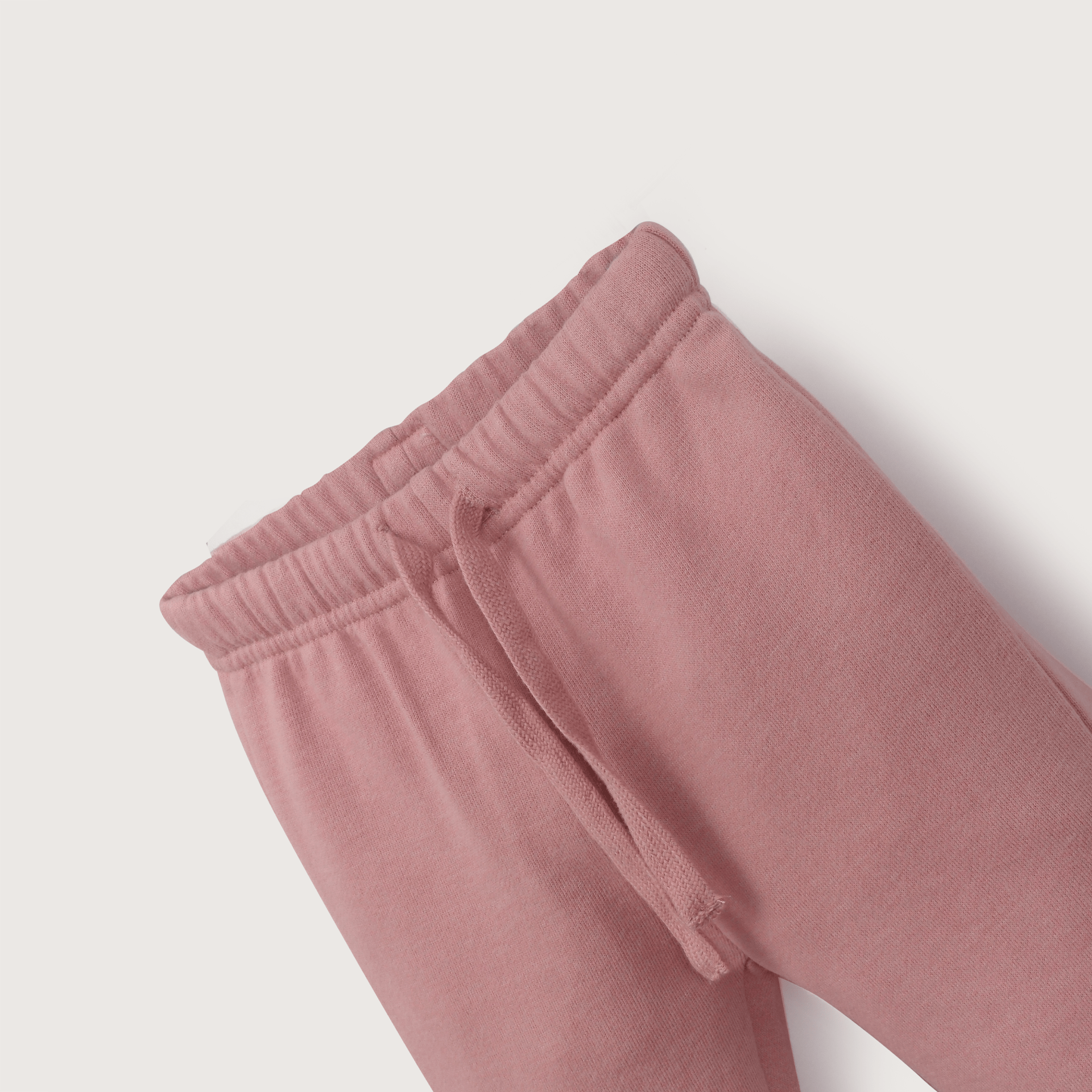 Pantalón de buzo rosado de niña-3