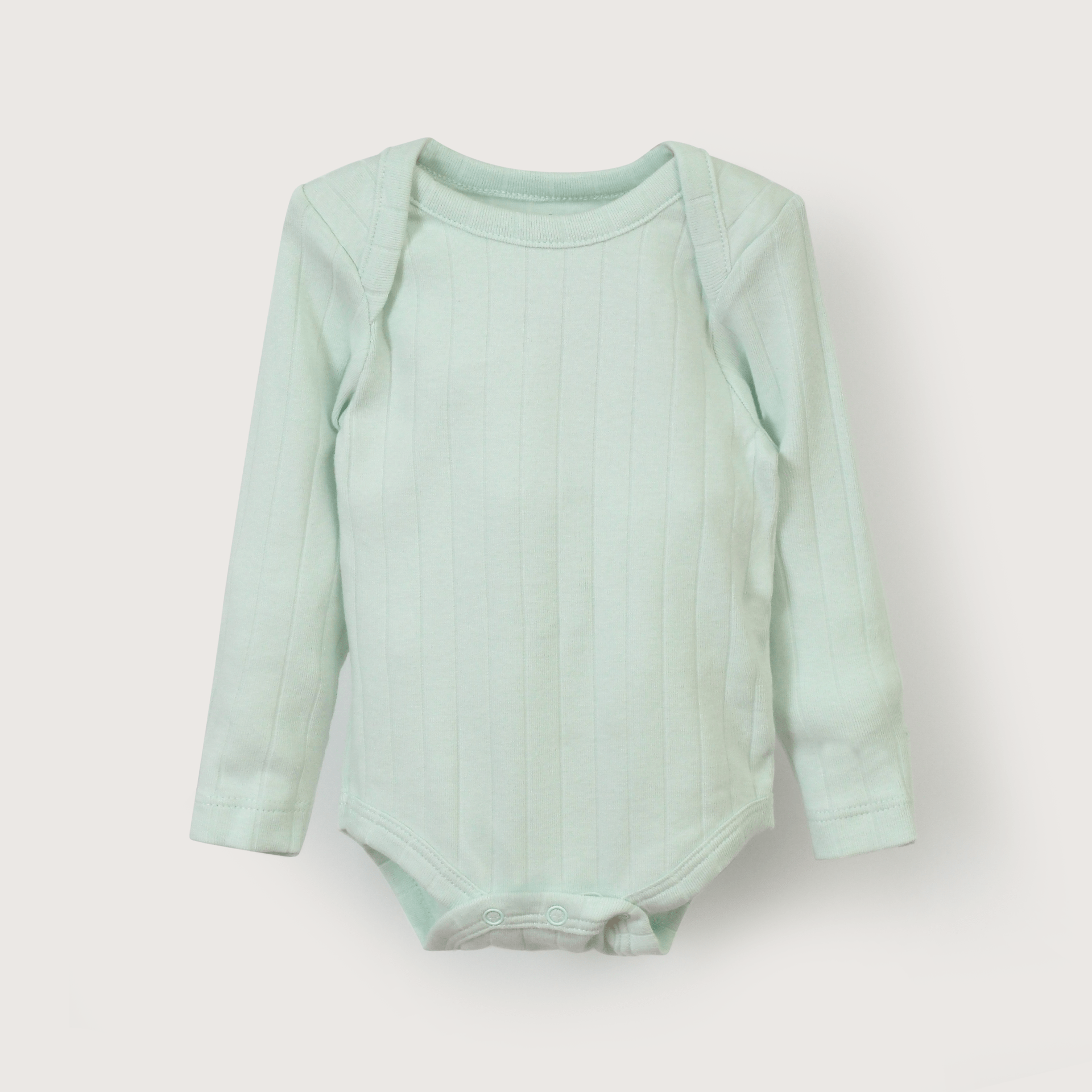 Pack de 2 bodys acanalado unisex verde-2