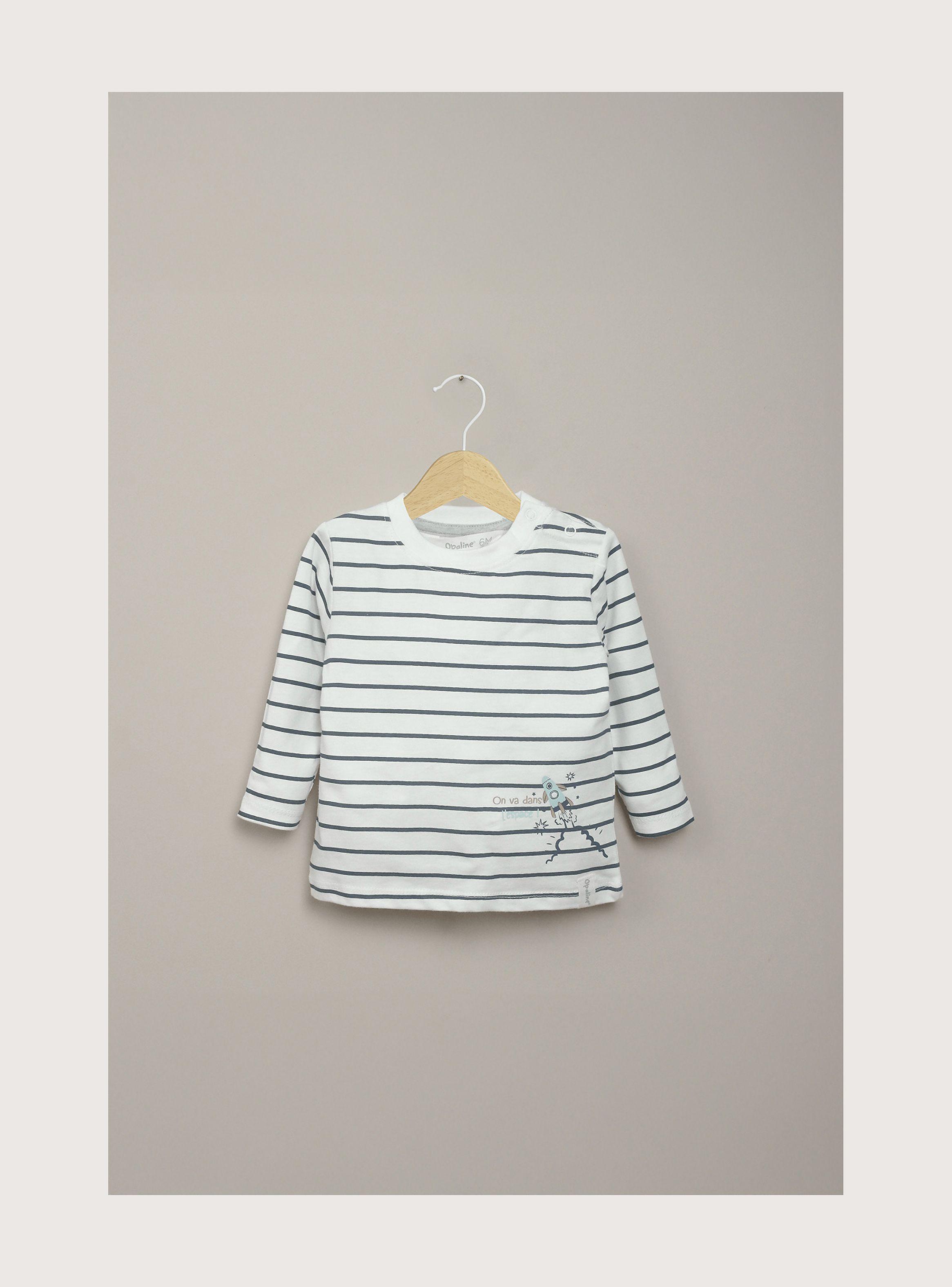 Polera Niño Blanco 40598 Opaline-0