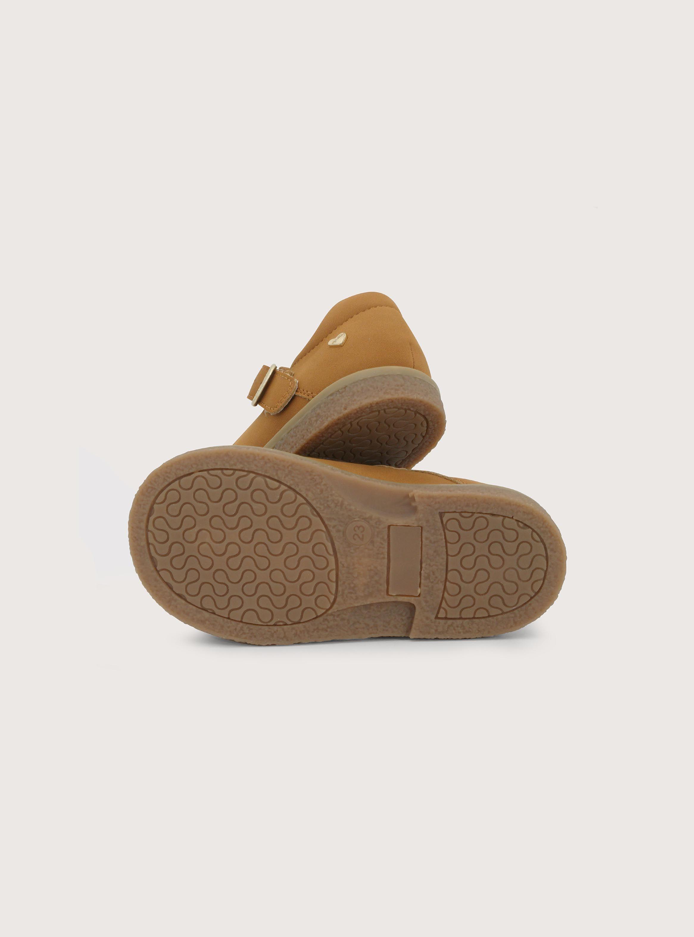 Zapato Reina Casual Camel Niña-2