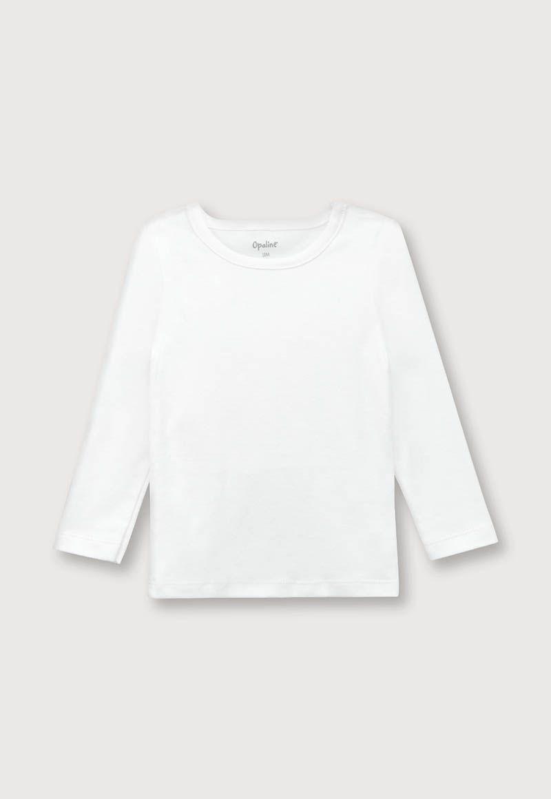 Camiseta Niño Blanco (6M a 4A) OPALINE-7