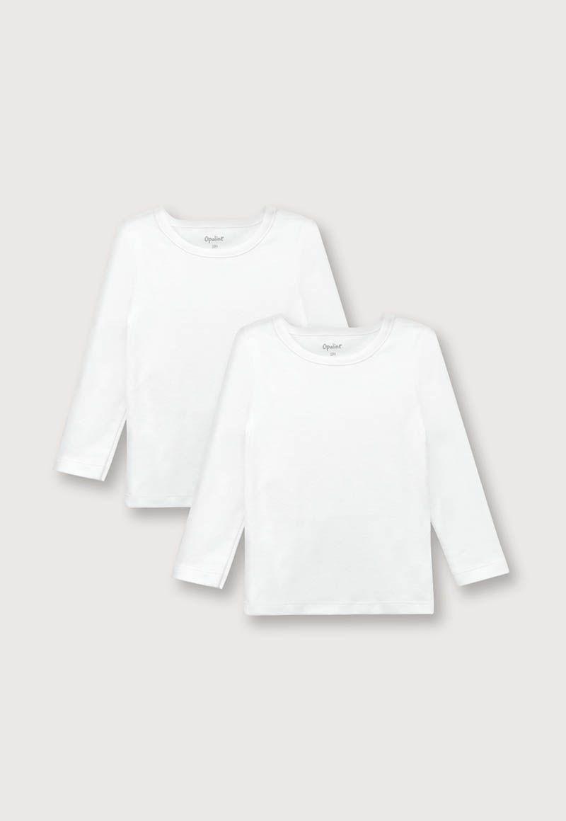 Camiseta Niño Blanco (6M a 4A) OPALINE-6