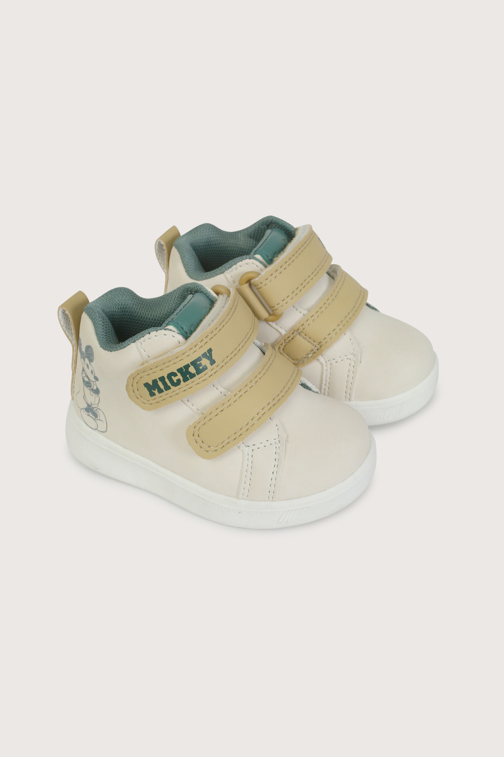 Zapatilla primeros pasos disney beige de niño-0