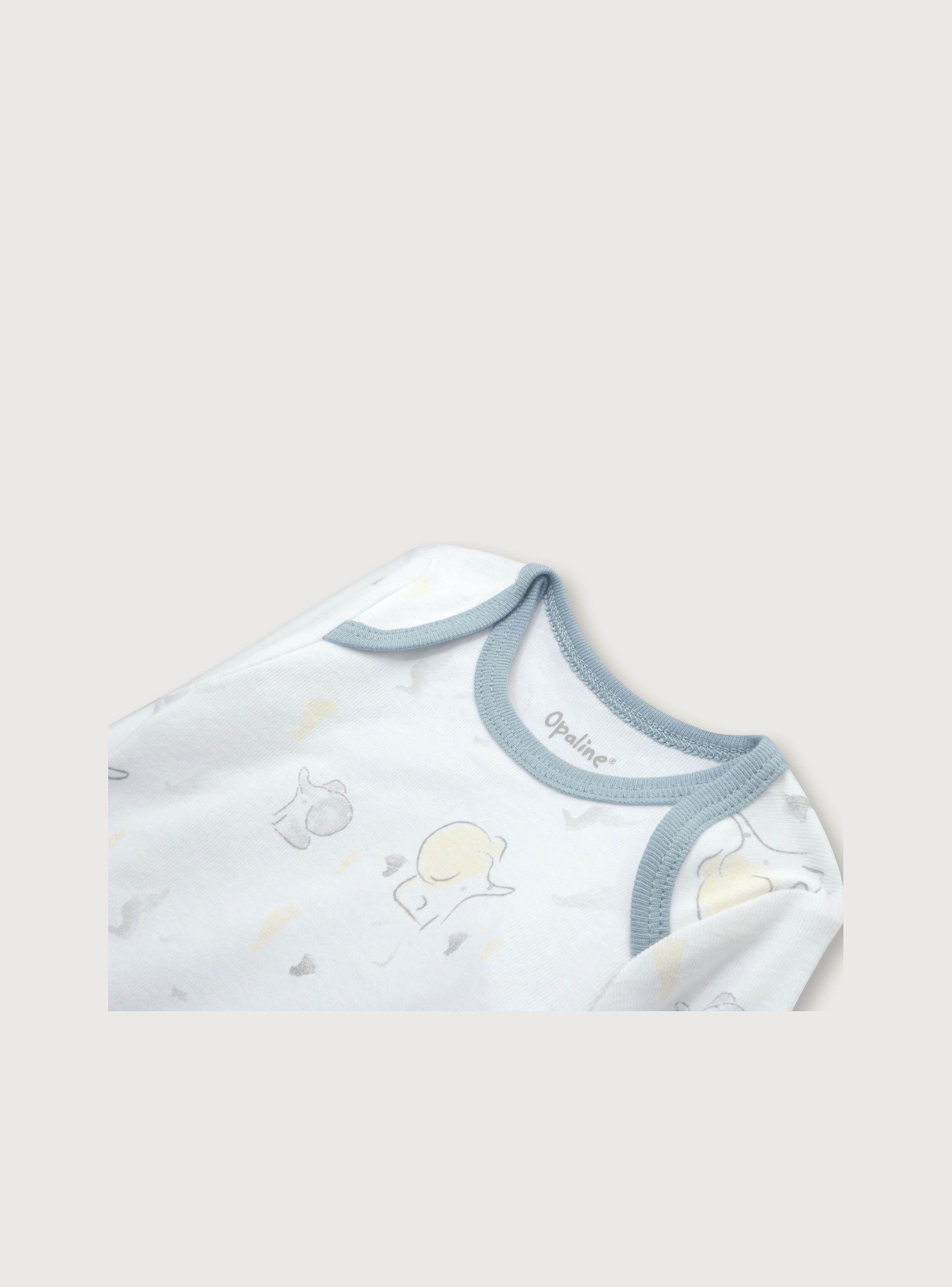 Pack Bodies Niño Celeste (Recién Nacido A 18 Meses) Opaline-4