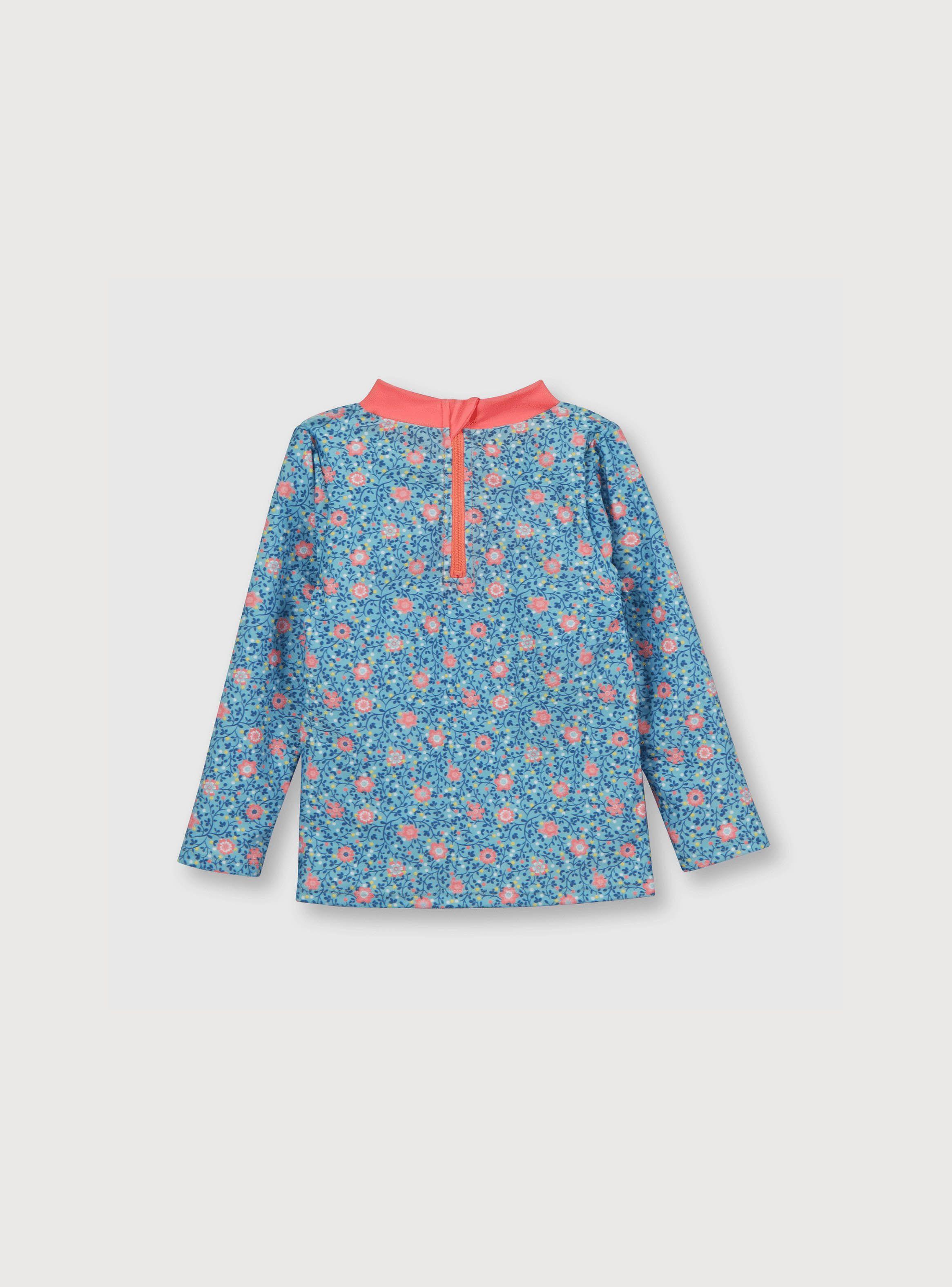 Polera Uv Niña Turquesa (6M A 4A) Opaline-1