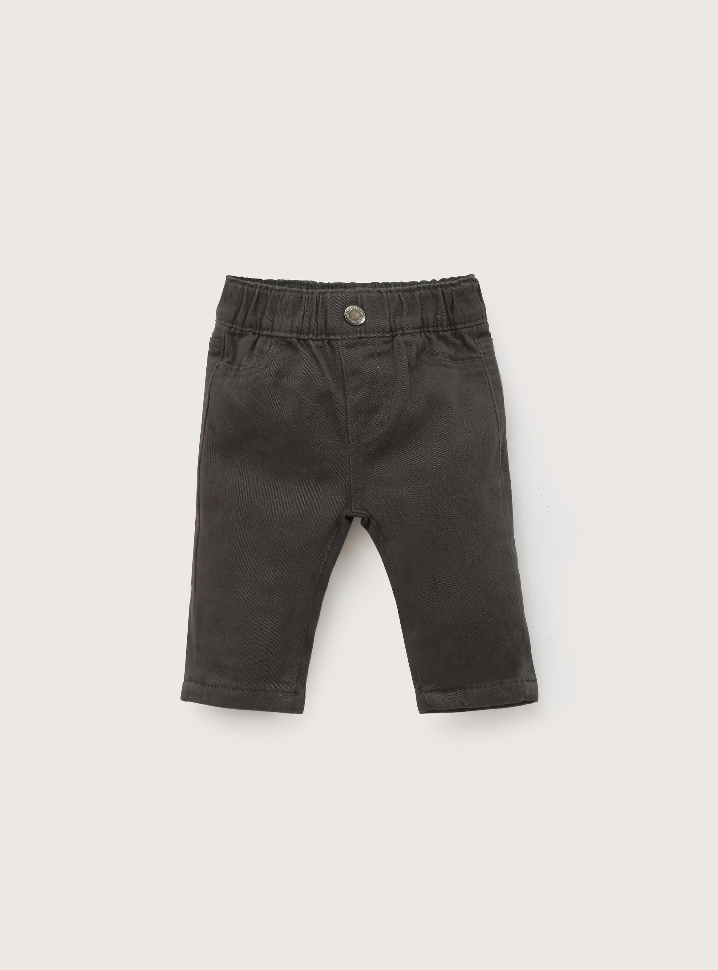 Pantalon Bebe Niño Gris-0