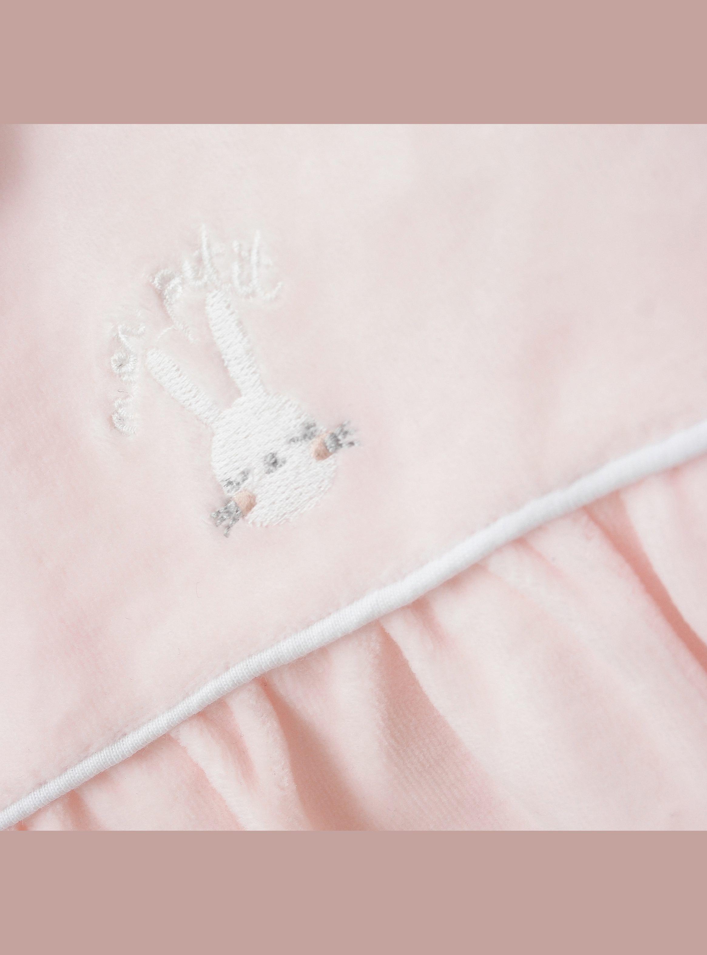 Conjunto Plush Bebe Niña Rosado-4