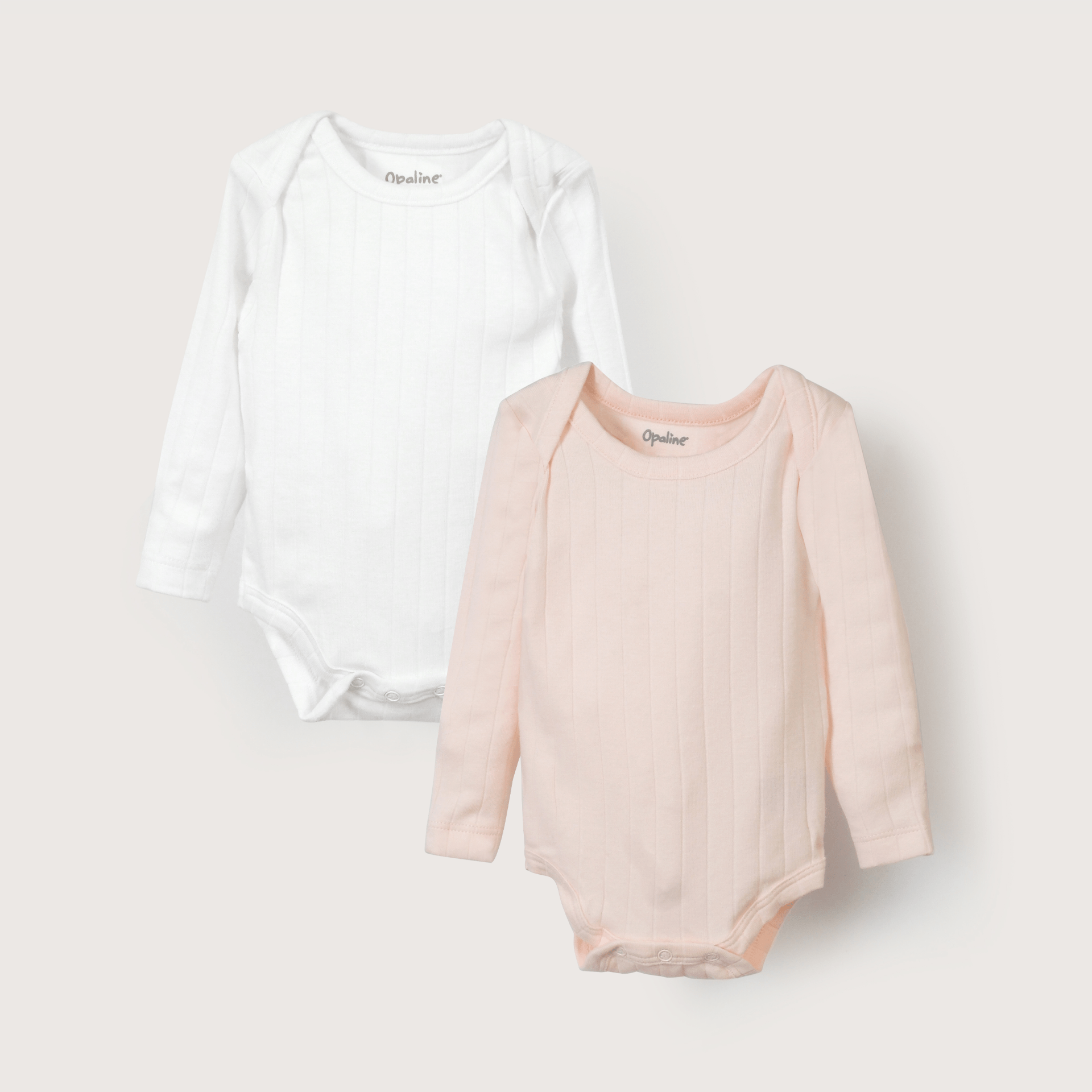 Pack de 2 bodys acanalado niña-1